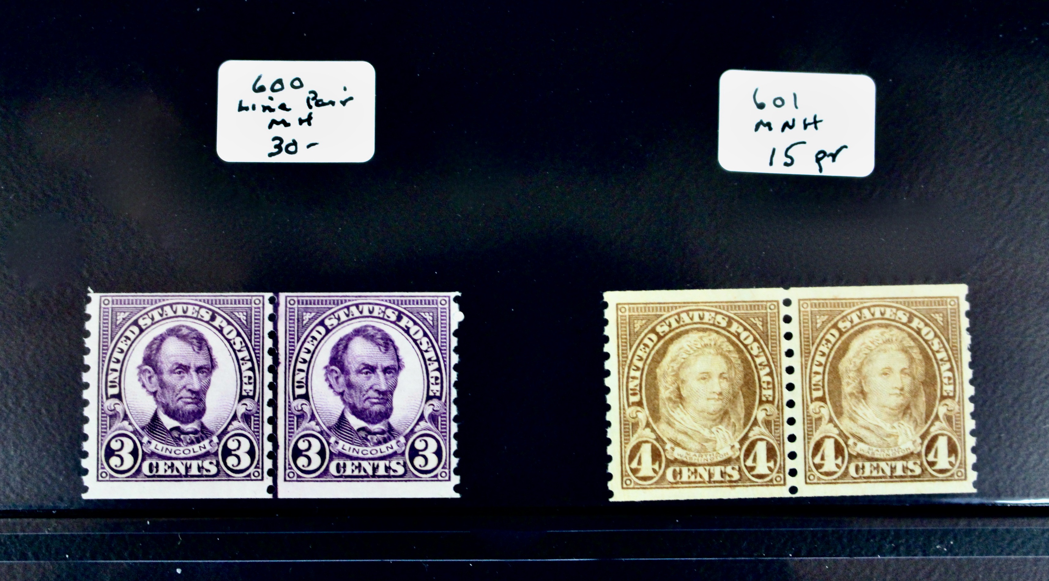 Mint Condition U.S. Postage Stamps