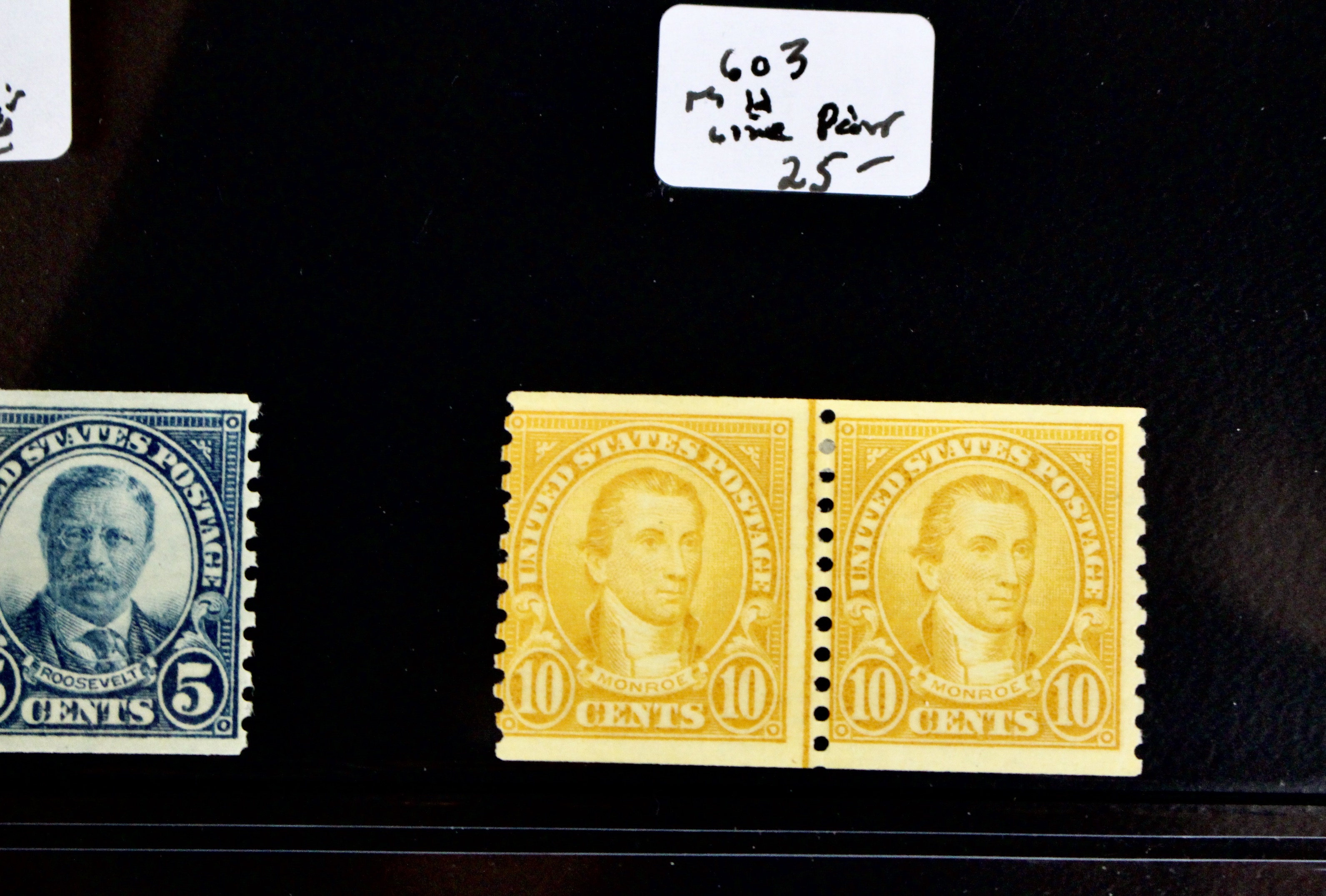 Mint Condition U.S. Postage Stamps