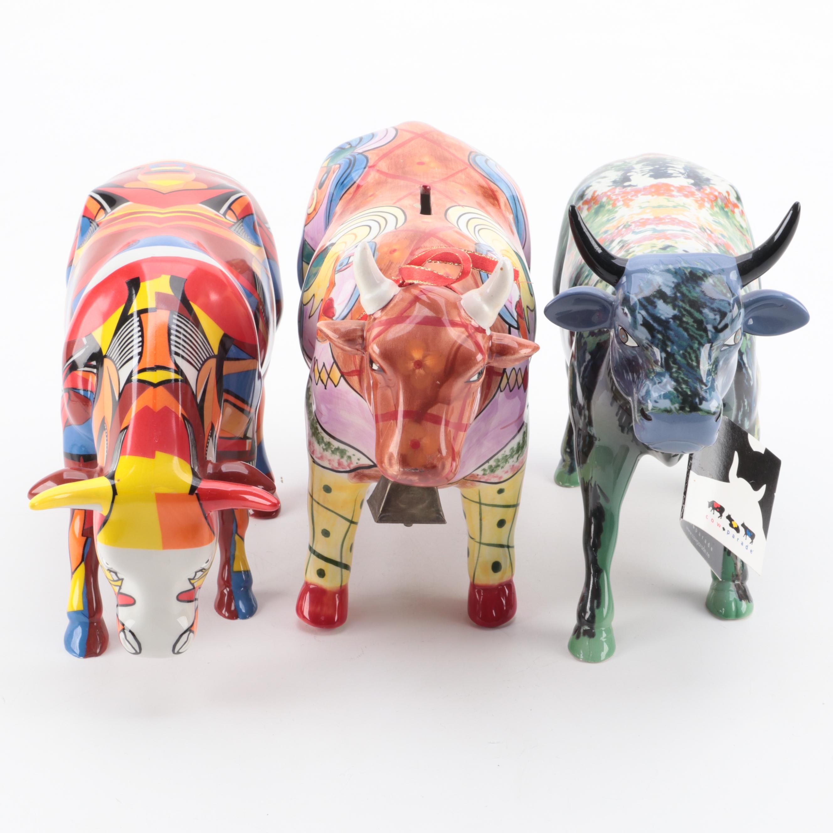 Cow Parade Ceramic and Resin Cow Figurines and More