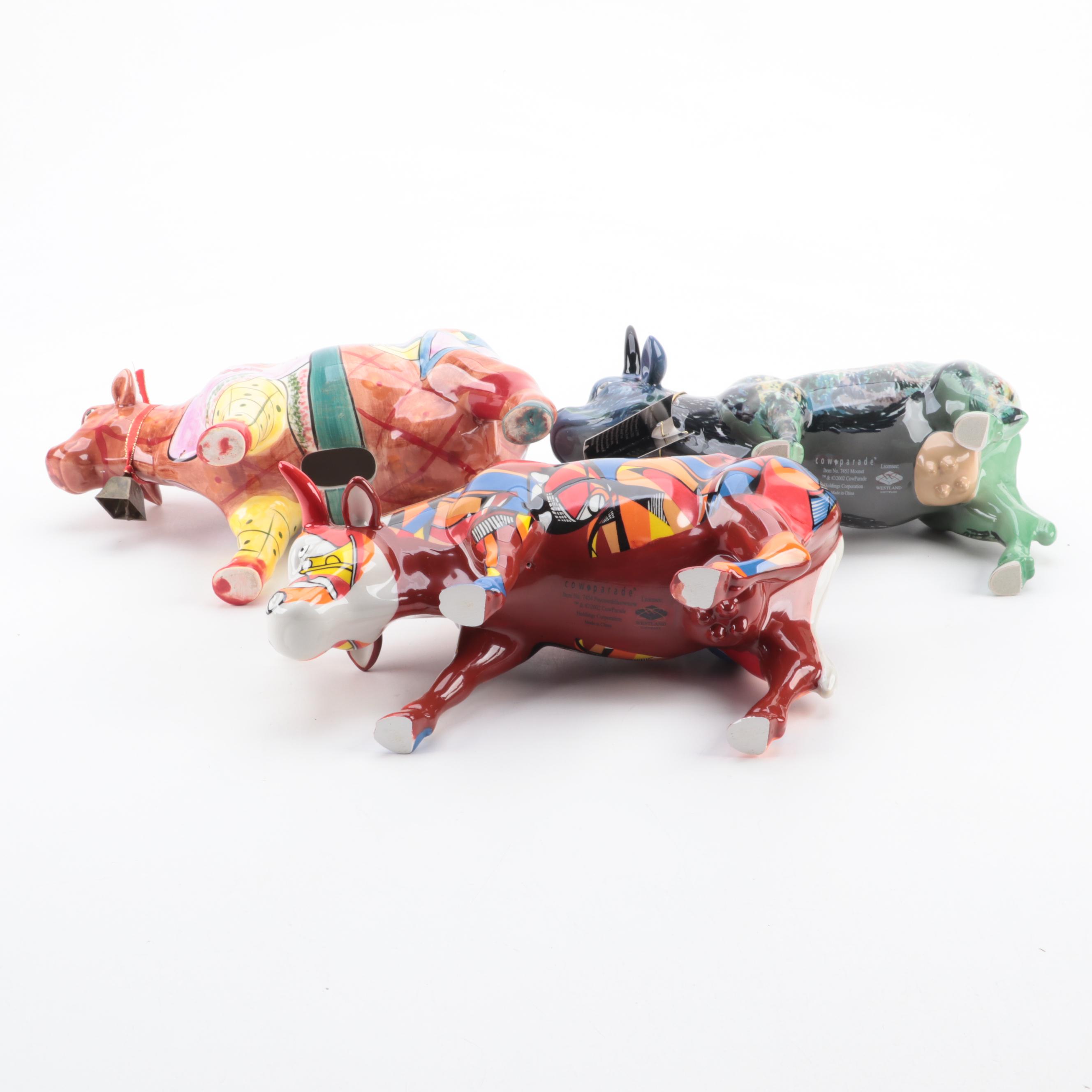 Cow Parade Ceramic and Resin Cow Figurines and More