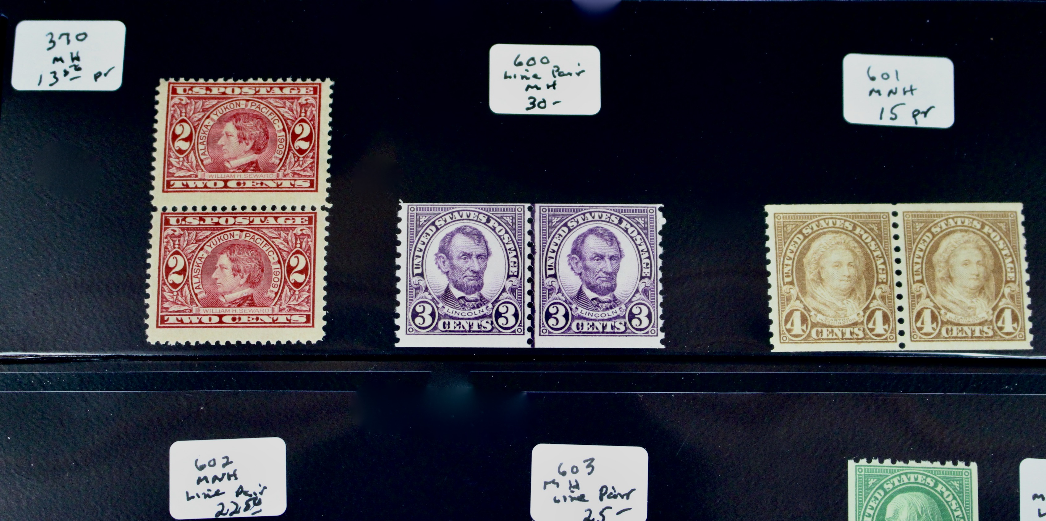 Mint Condition U.S. Postage Stamps