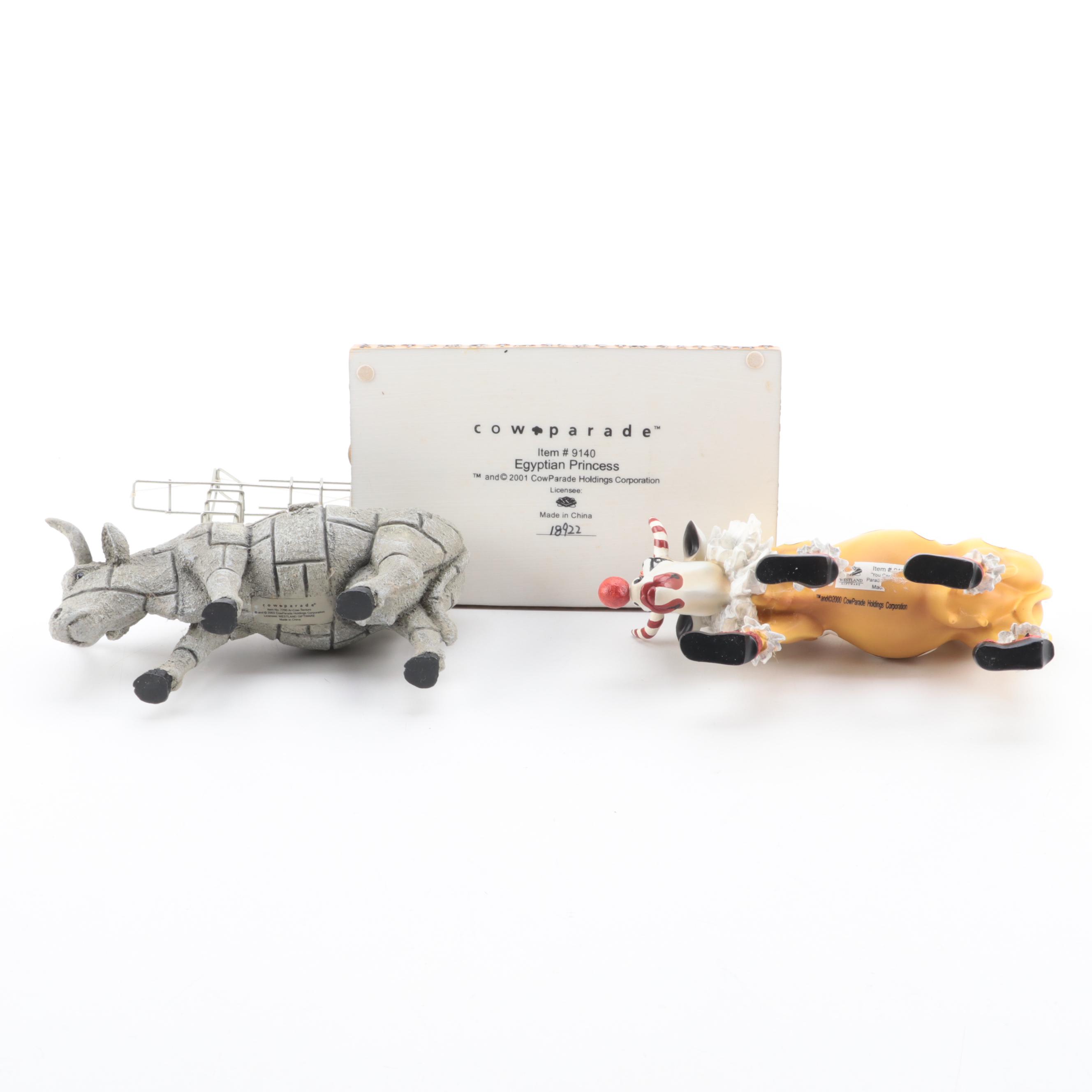 Cow Parade Ceramic and Resin Cow Figurines and More