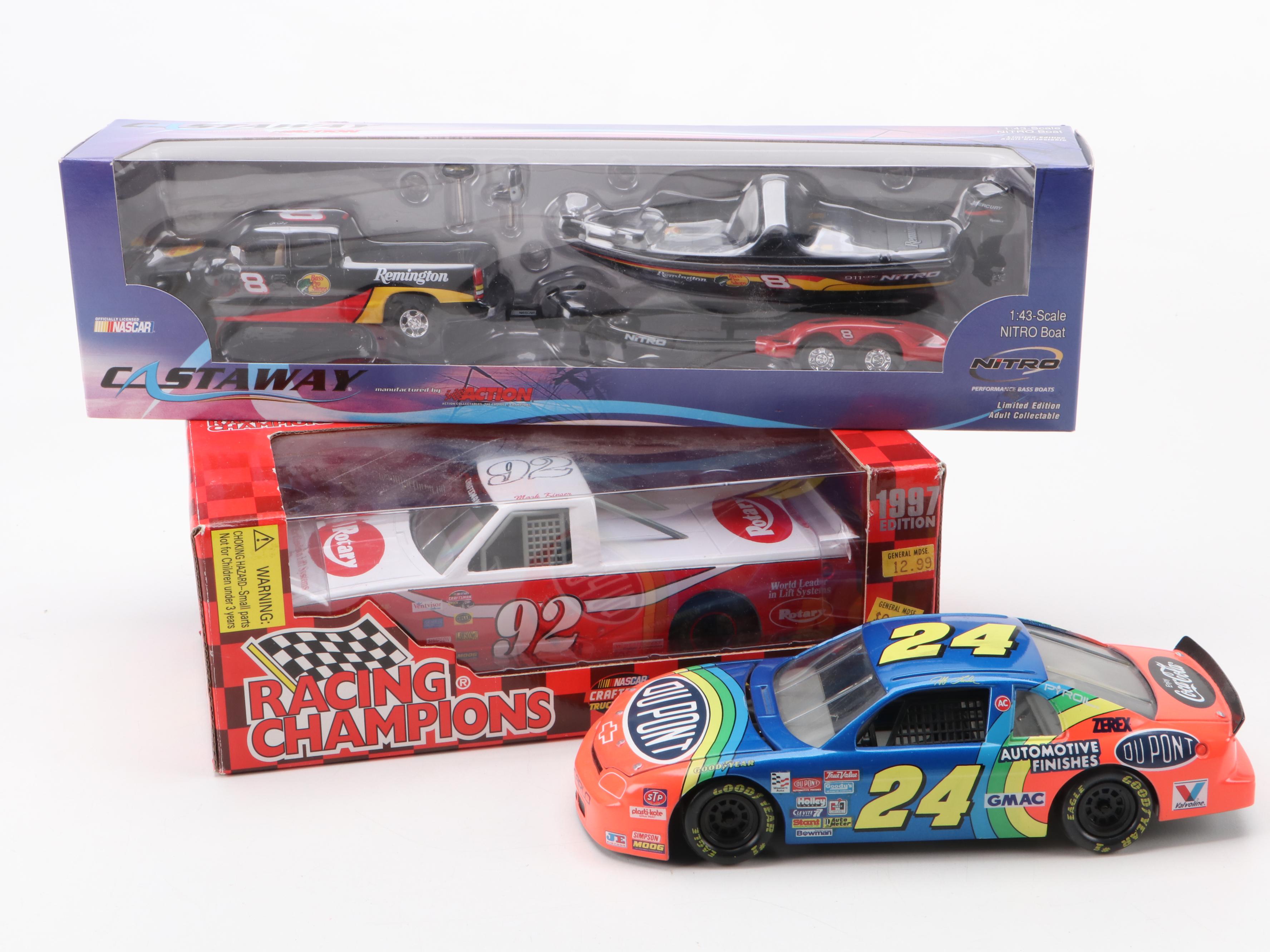 NASCAR Sealed Diecast Cars and More with Jeff Gordon, Kasey Kahne