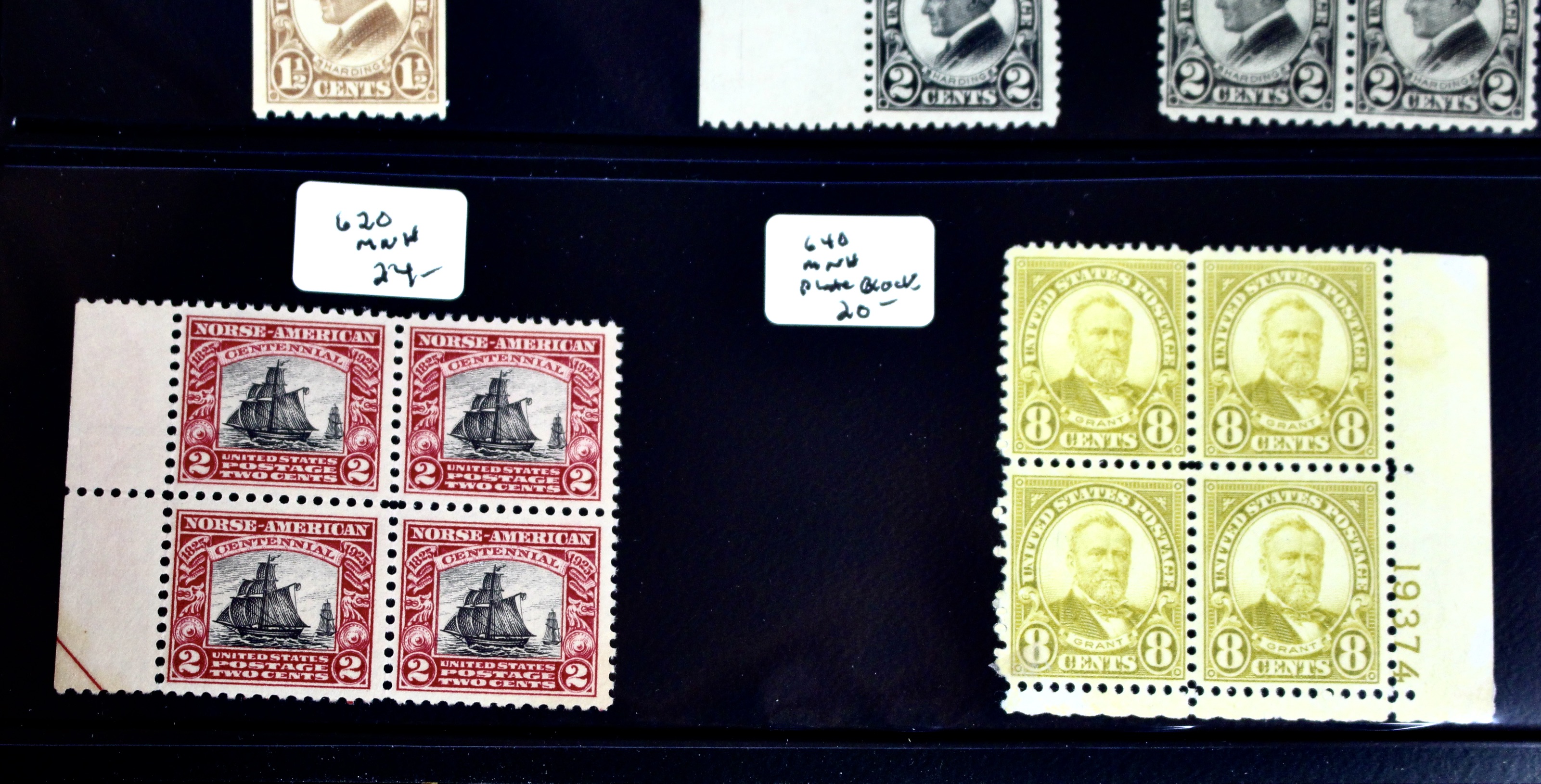 Mint Condition U.S. Postage Stamps