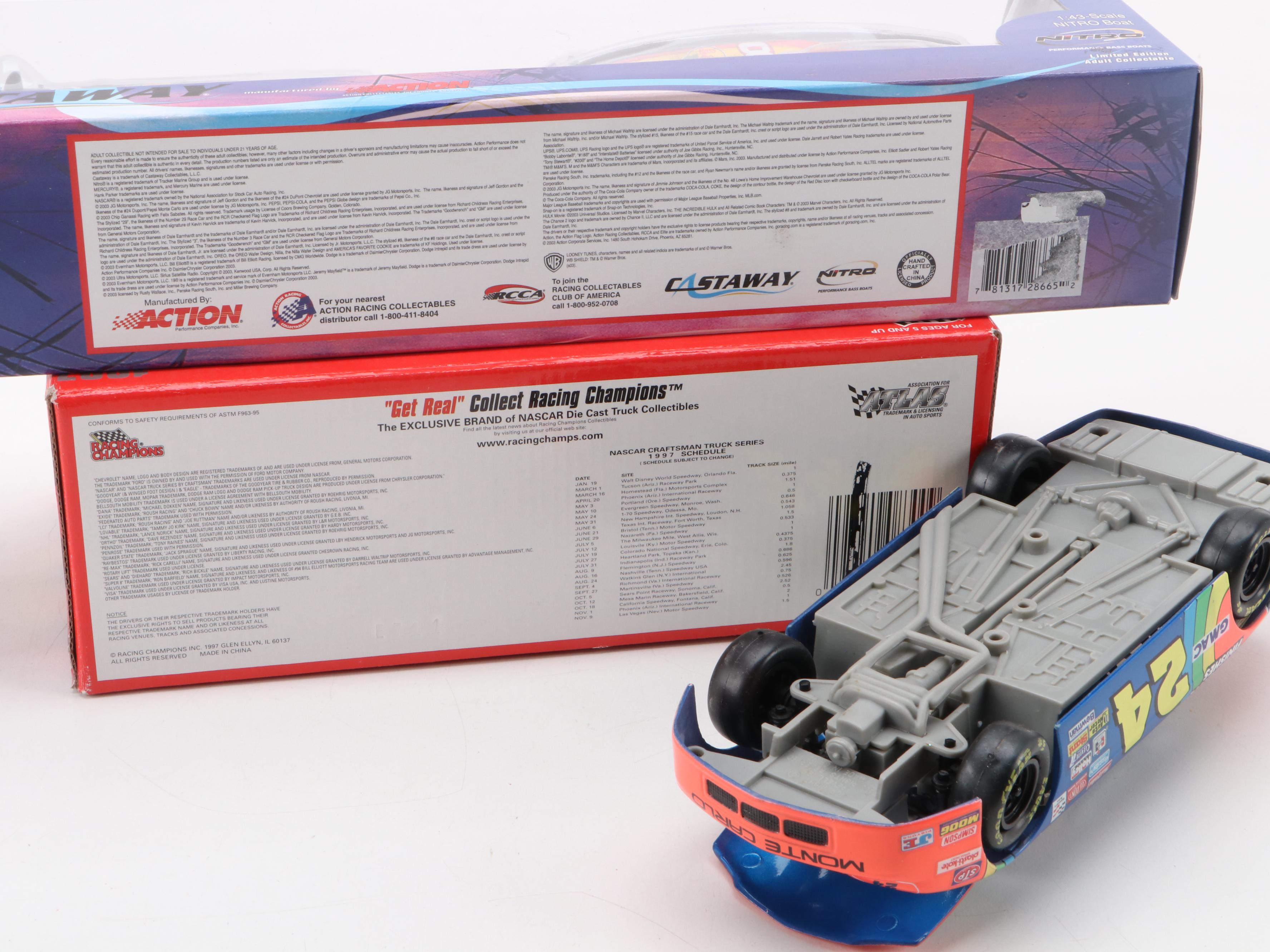 NASCAR Sealed Diecast Cars and More with Jeff Gordon, Kasey Kahne