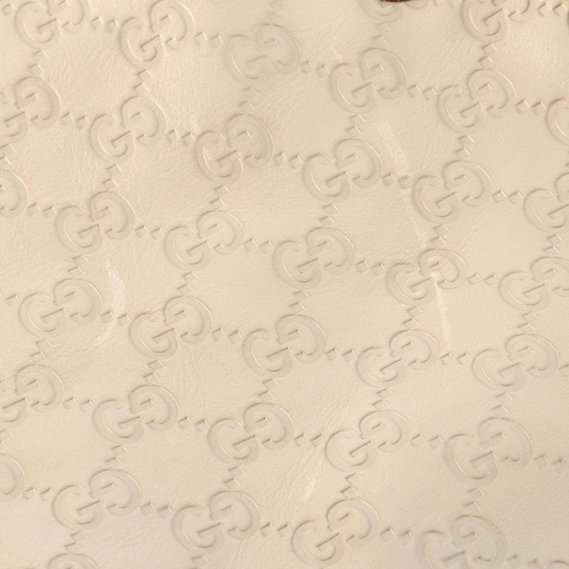 Gucci Abbey D-Ring Tote Bag in Guccissima Leather