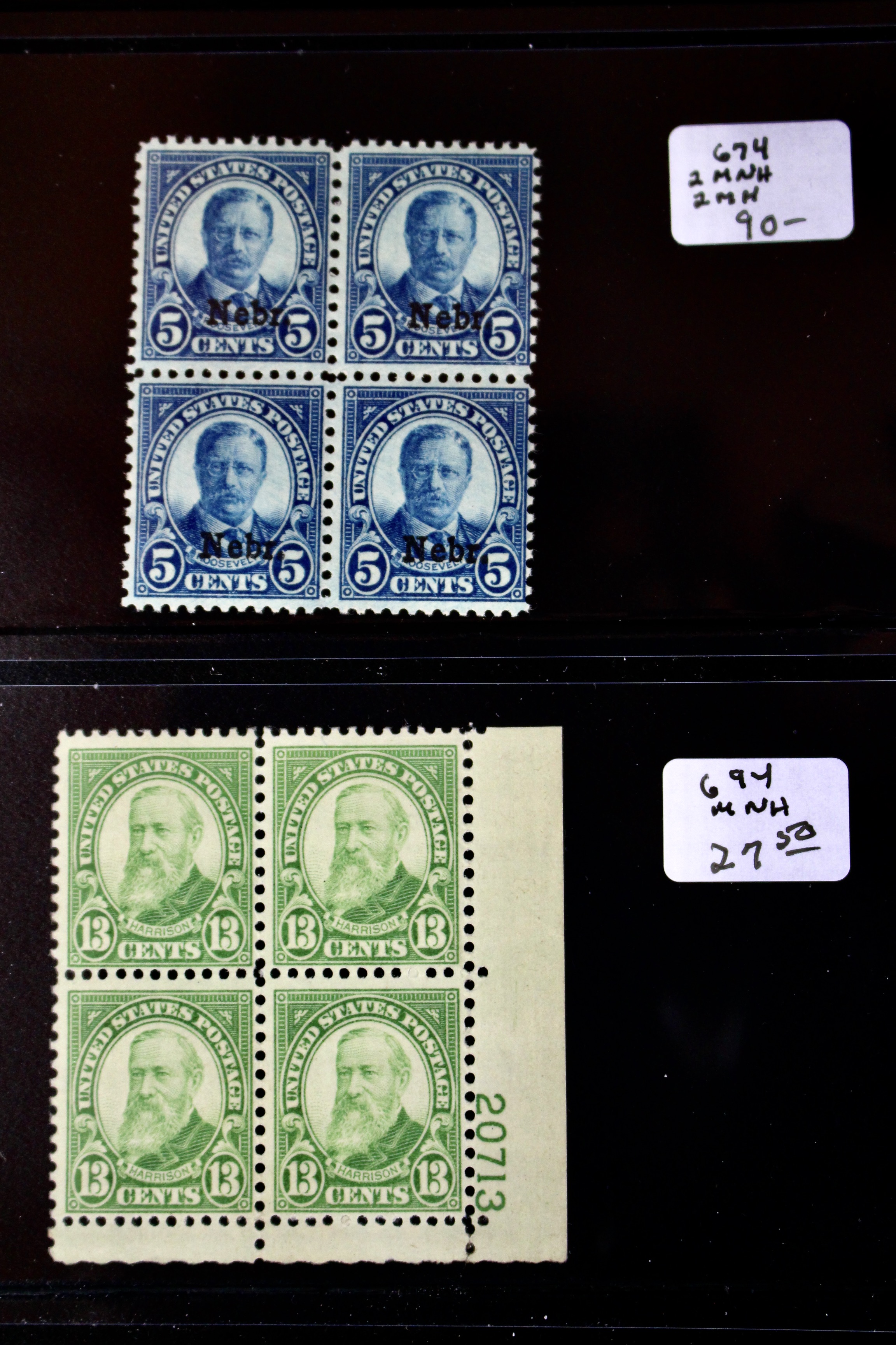 Mint Condition U.S. Postage Stamps