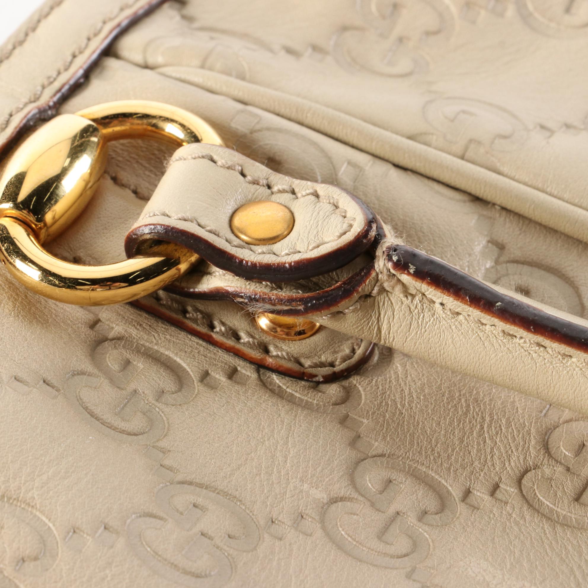 Gucci Abbey D-Ring Tote Bag in Guccissima Leather