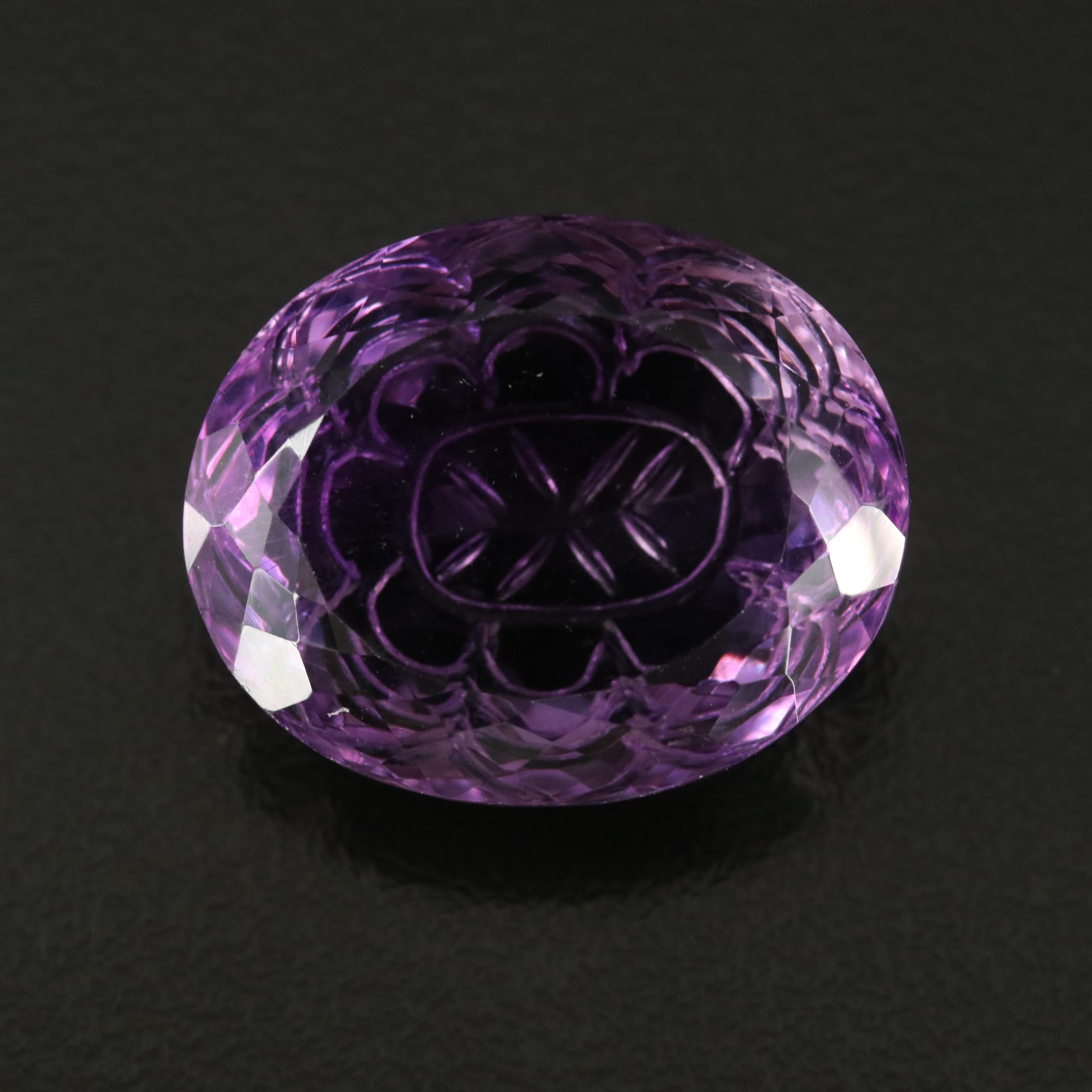 Loose 27.66 CT Amethyst