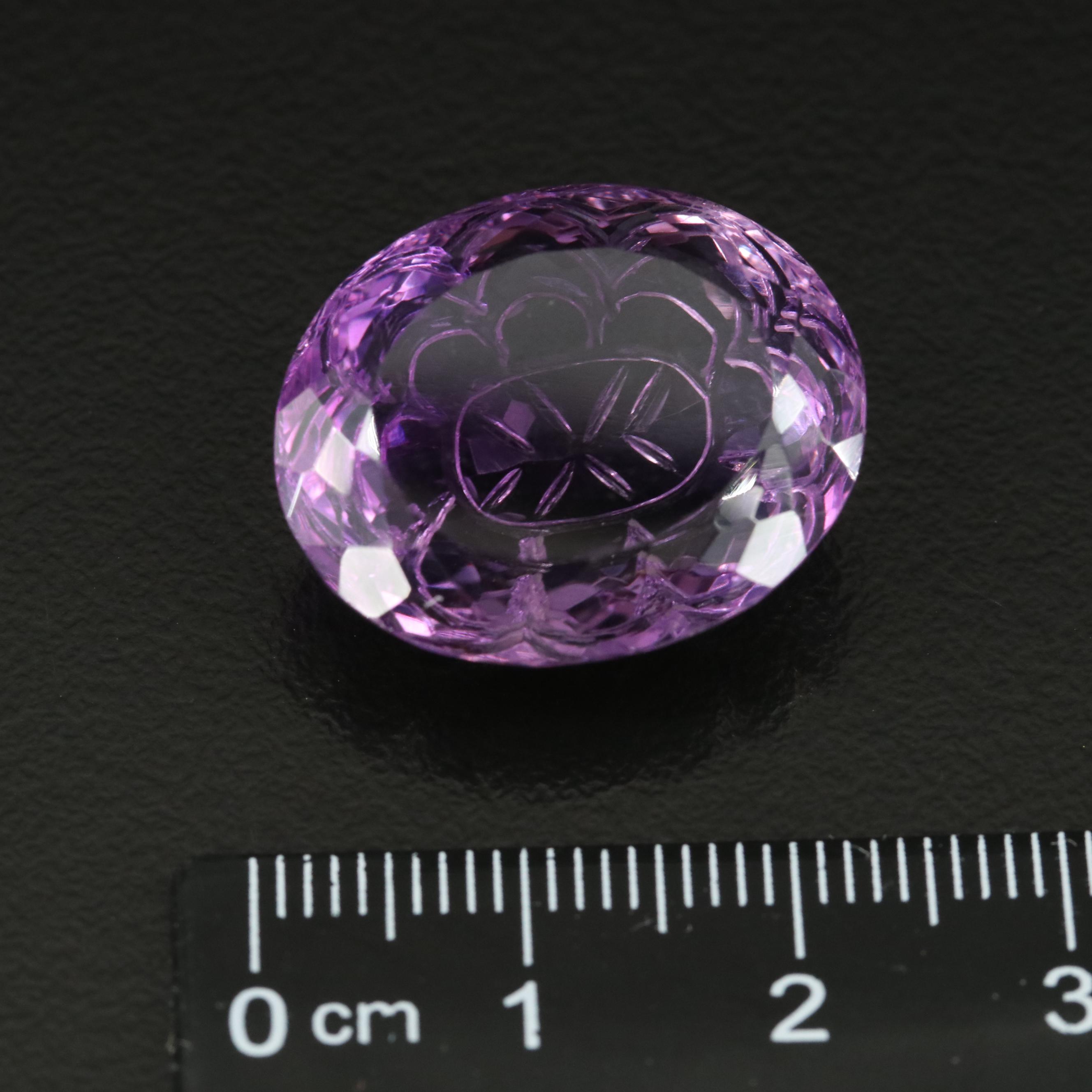 Loose 27.66 CT Amethyst