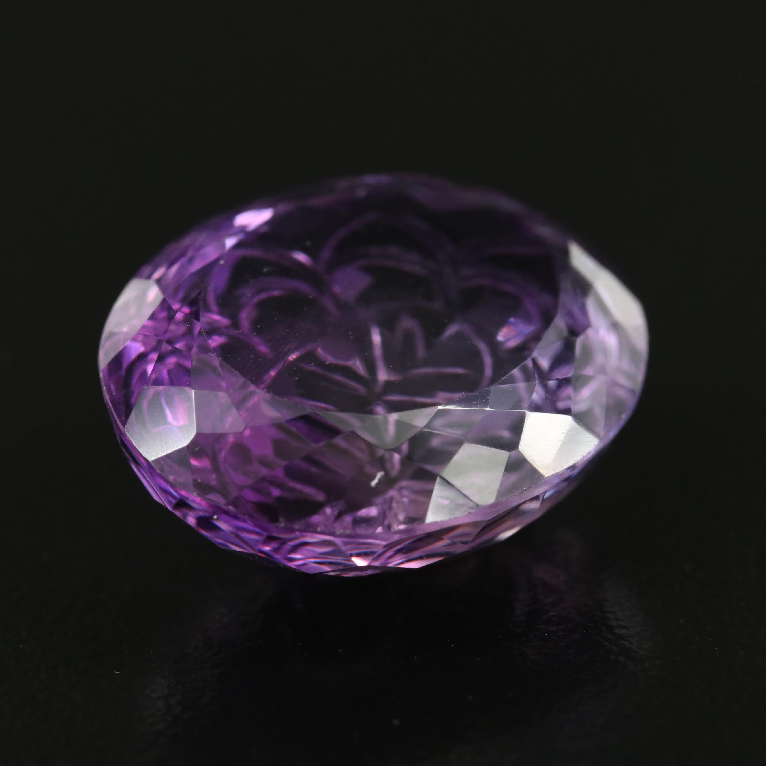 Loose 27.66 CT Amethyst