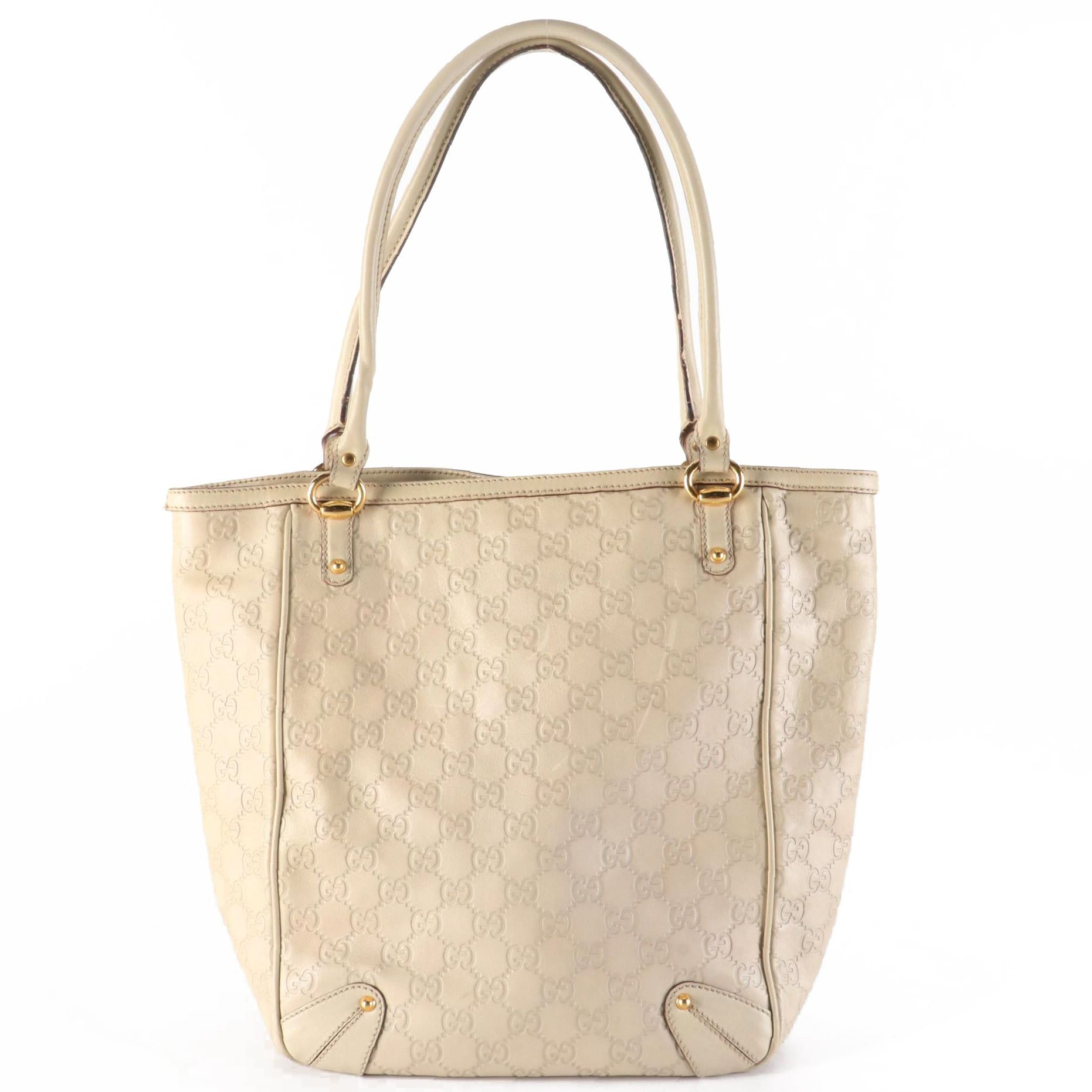 Gucci Abbey D-Ring Tote Bag in Guccissima Leather