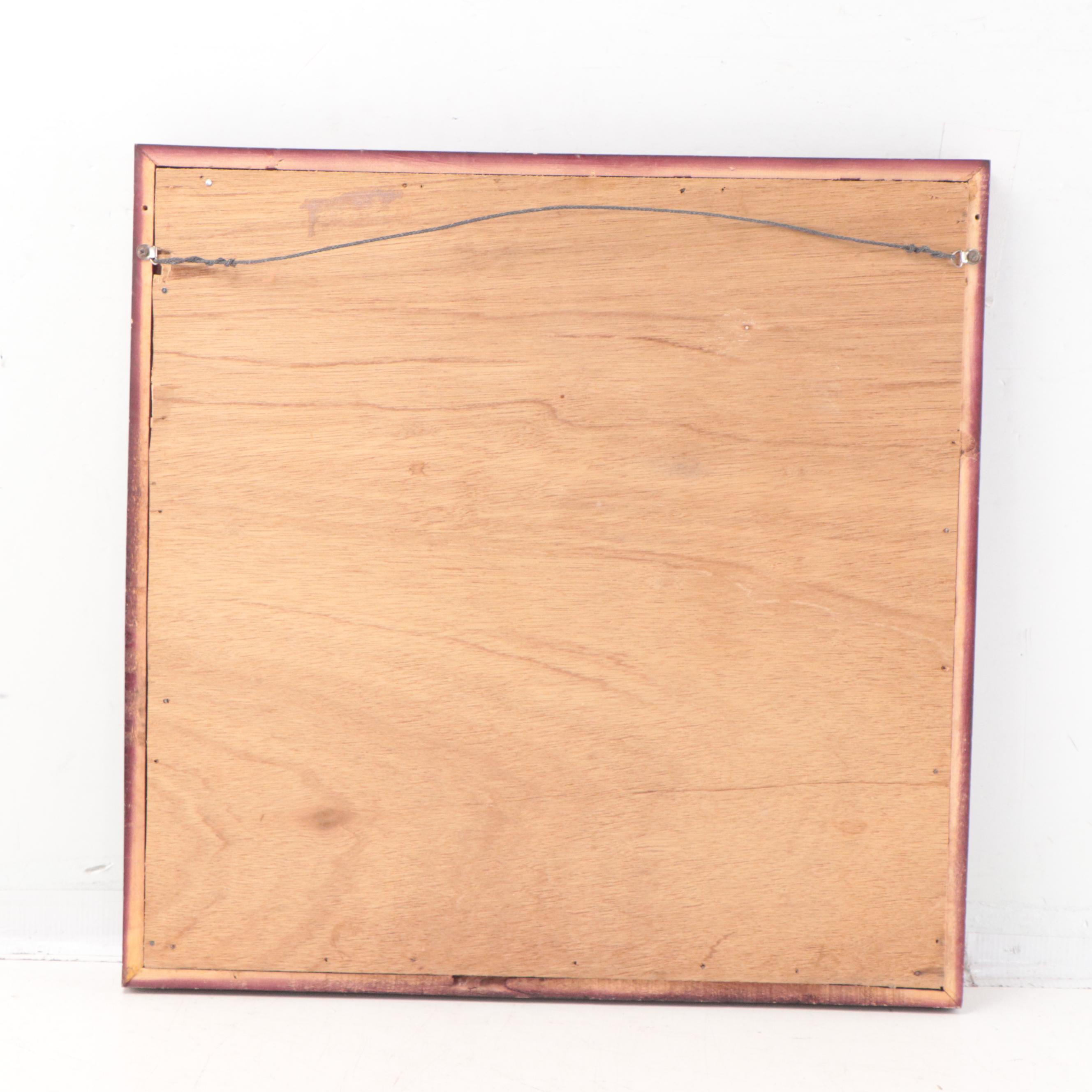 Art Deco Style Figurative Ceramic Tilework Panel