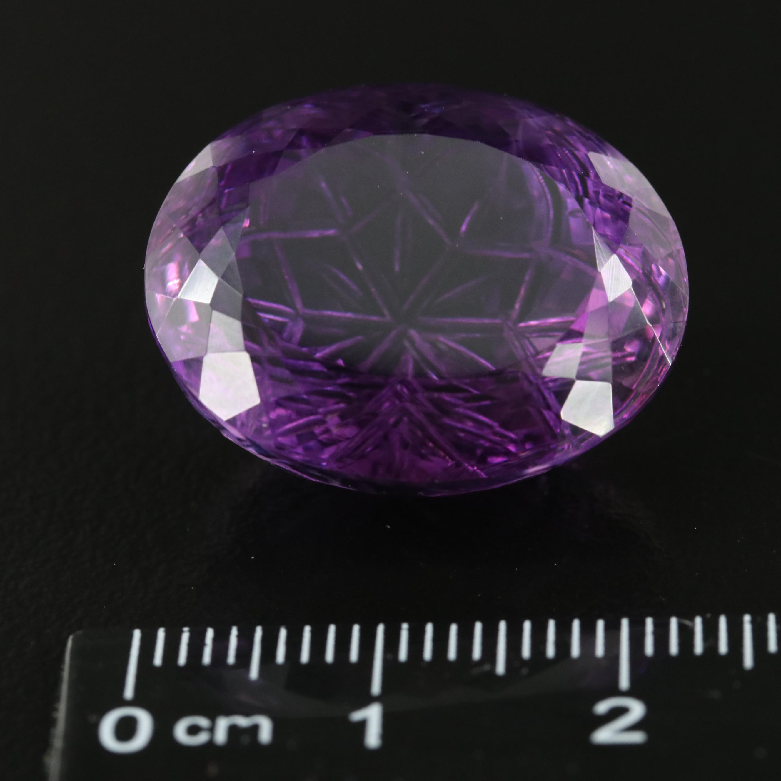 Loose 35.93 CT Amethyst
