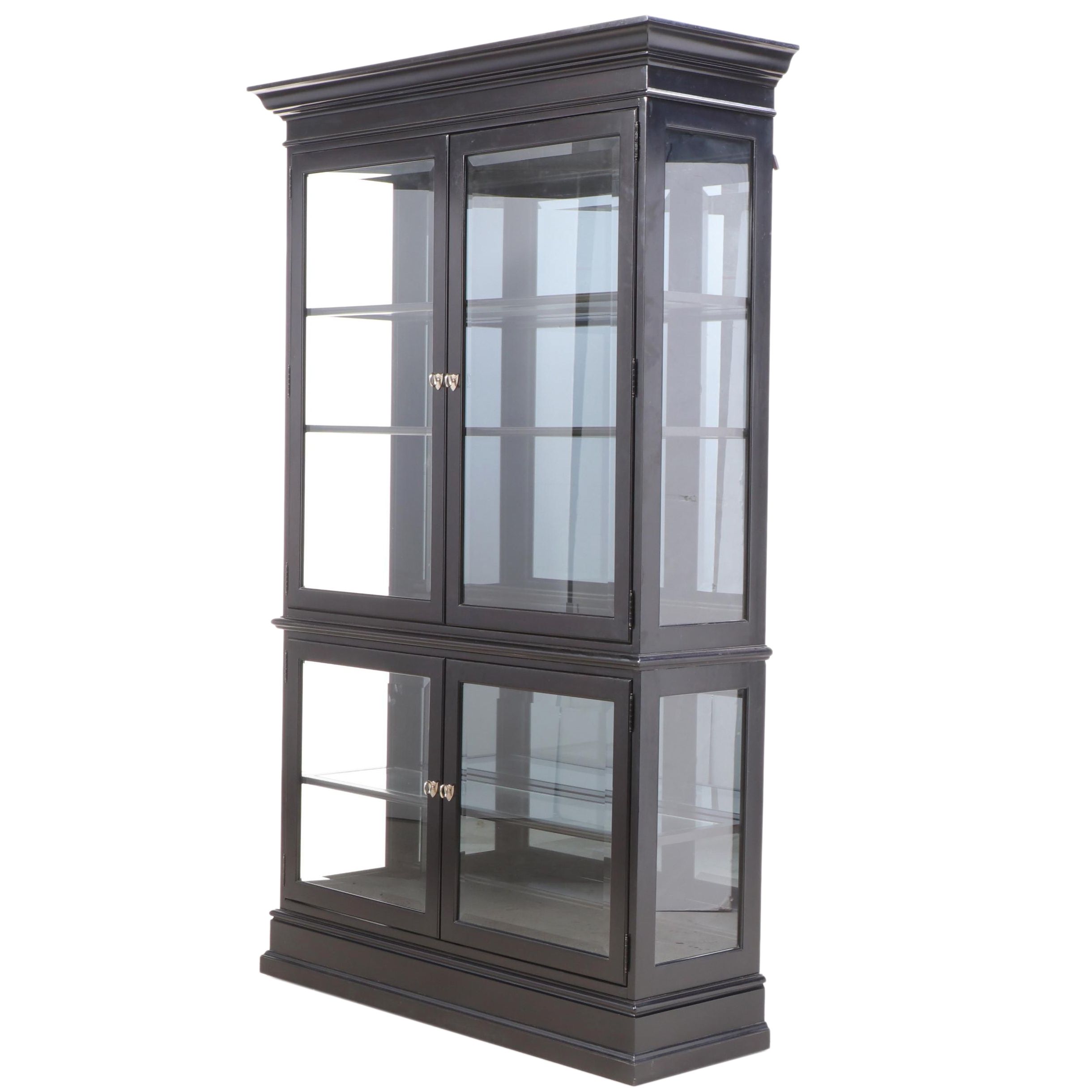 Drexel Heritage "Portobello Couture" Ebonized China Cabinet