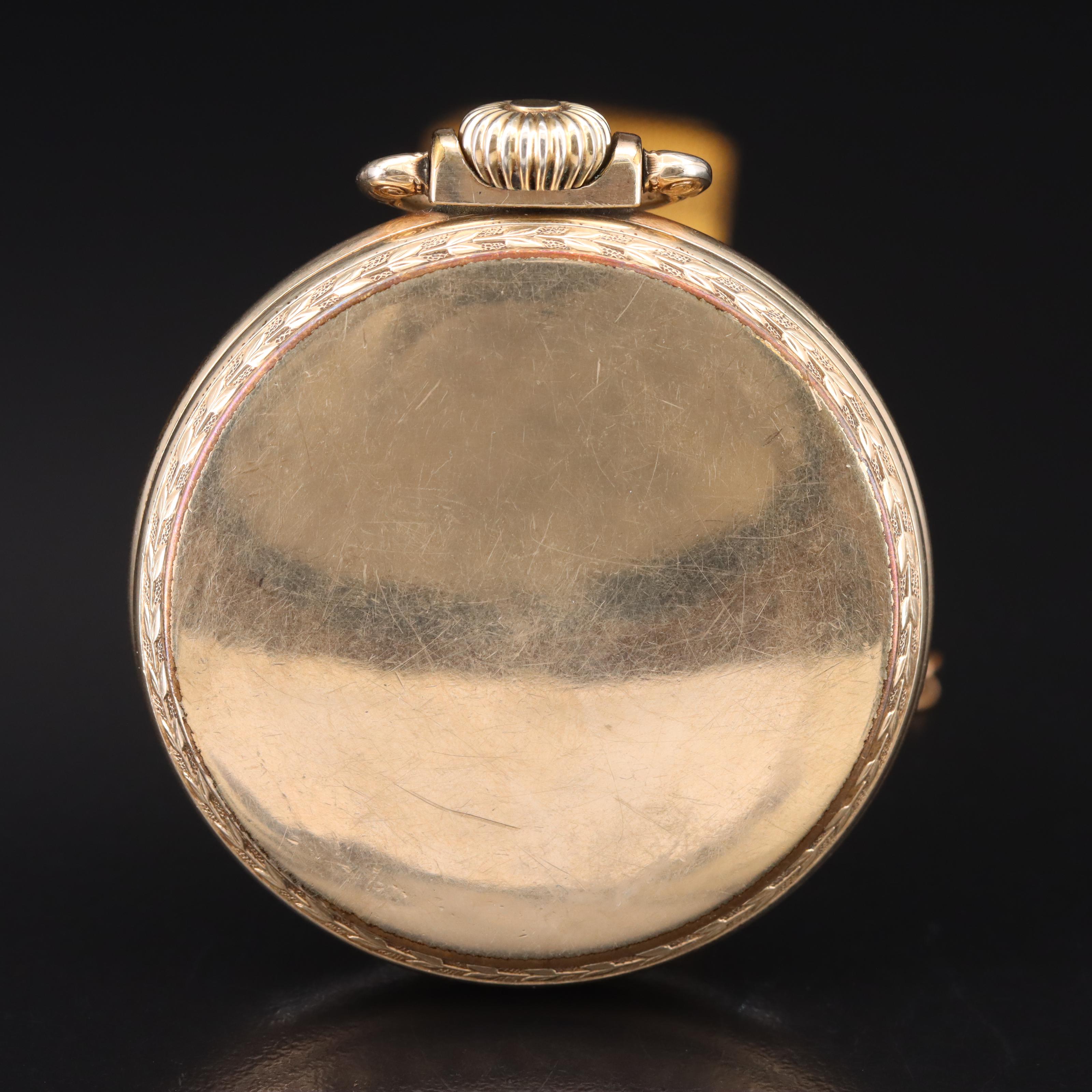 1911 Elgin Railroad B.W. Raymond Pocket Watch with Chatelaine