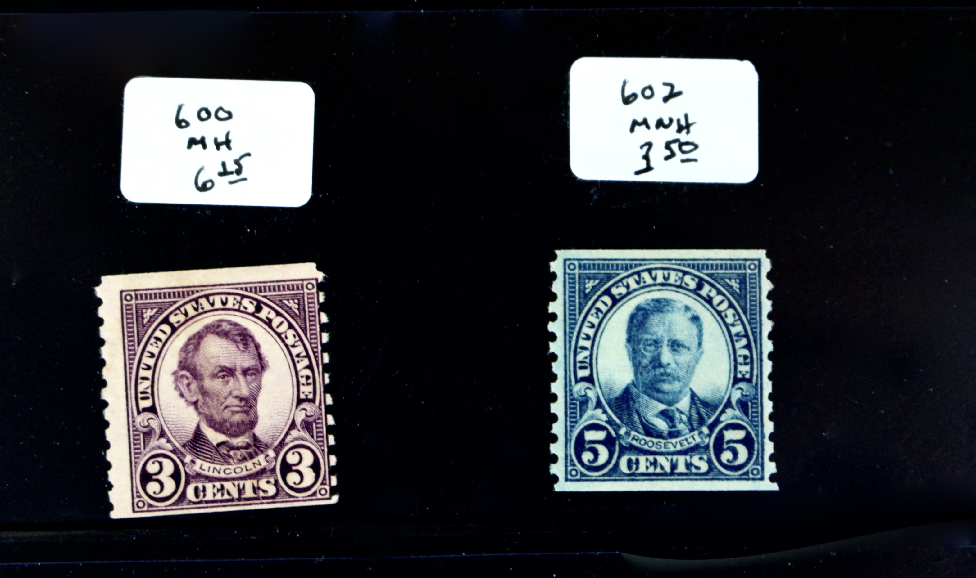 Thirty-One U.S. Mint and MNH Postage Stamps