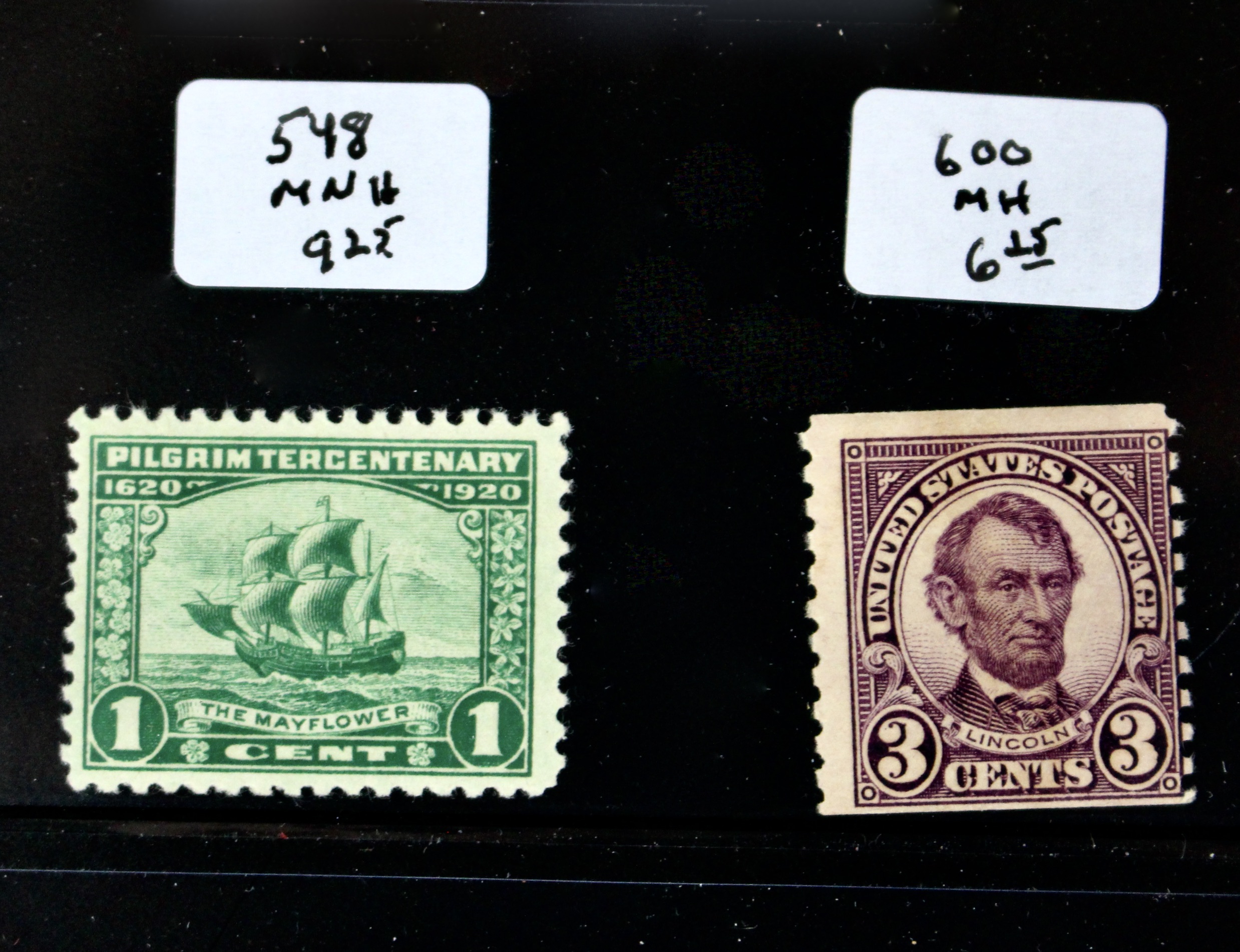 Thirty-One U.S. Mint and MNH Postage Stamps