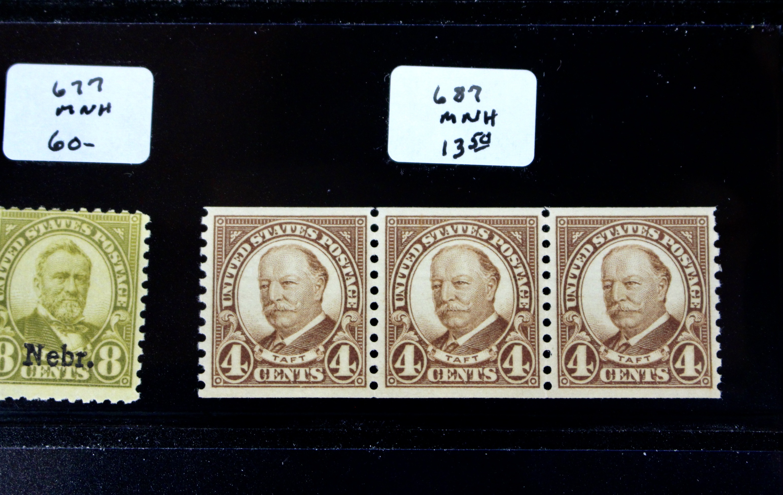 Thirty-One U.S. Mint and MNH Postage Stamps