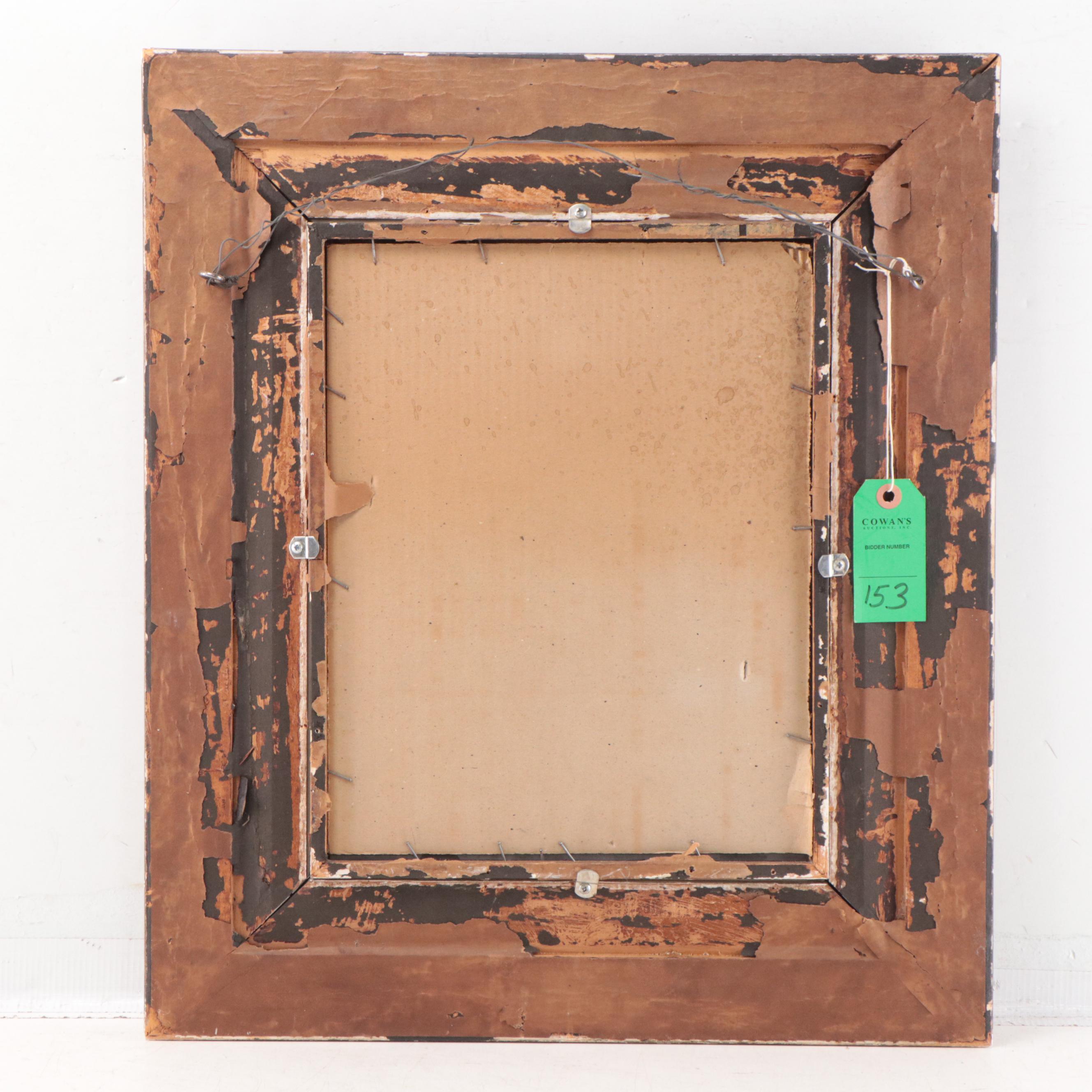 Rudolf Tschudi Portrait Oil Painting of Gentleman, 1908