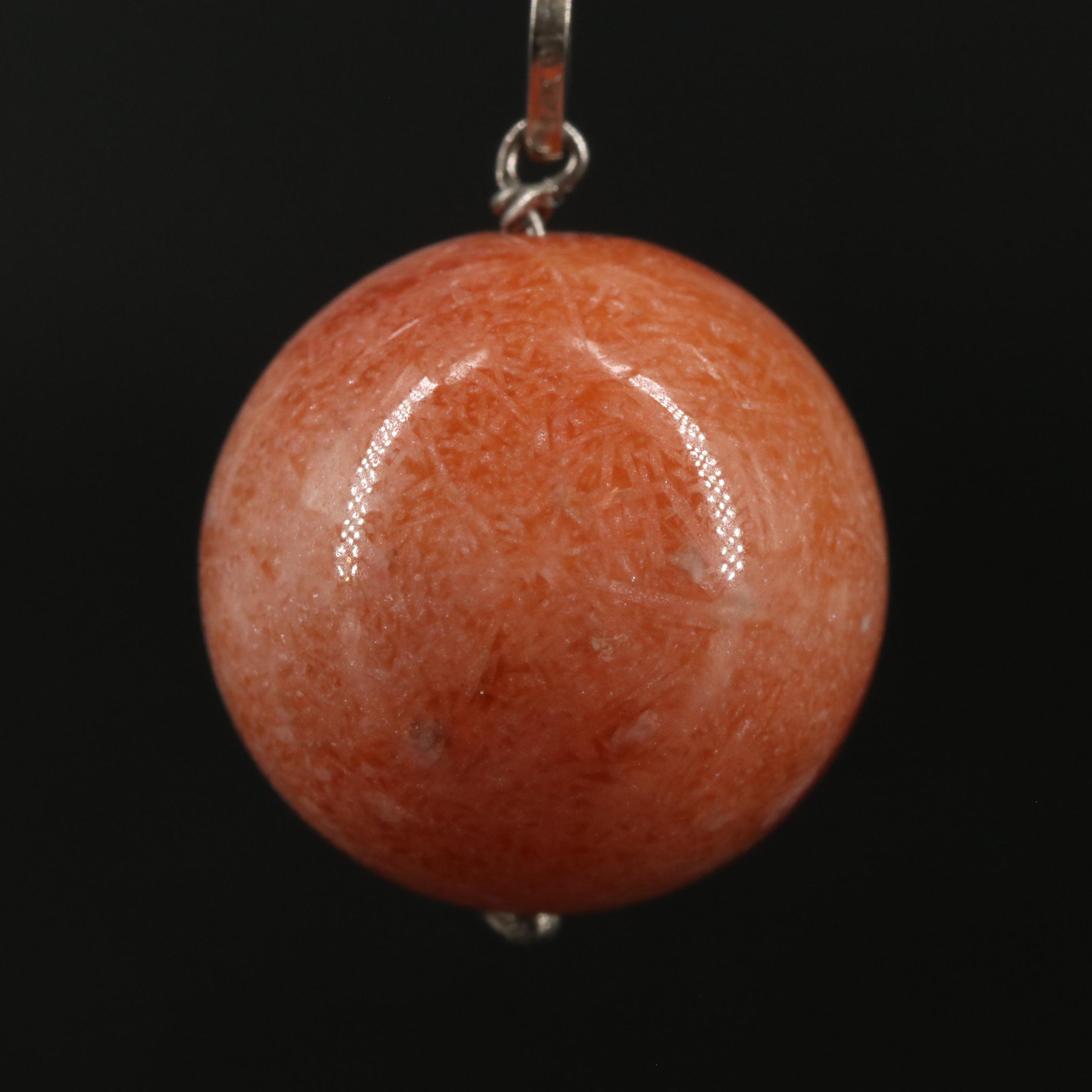14K Jasper Pendant