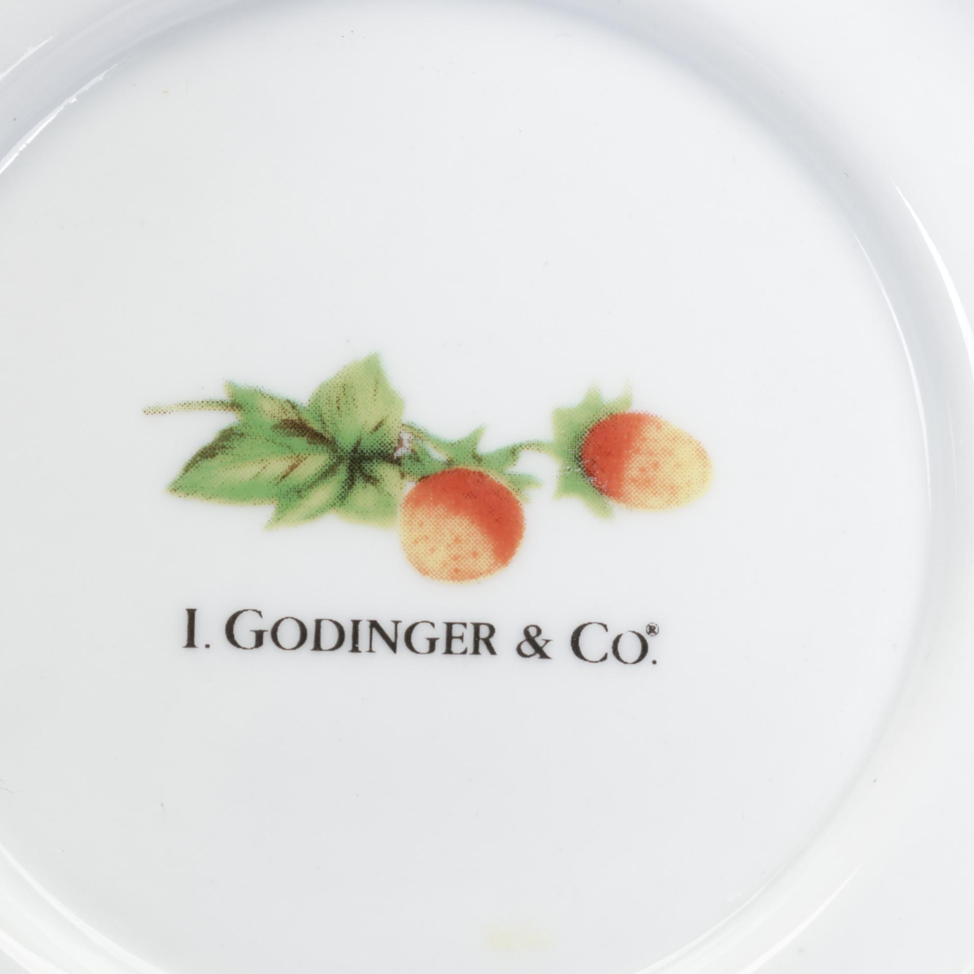 Schumann Compote with Limoges and Other European Porcelain Tableware and Boxes