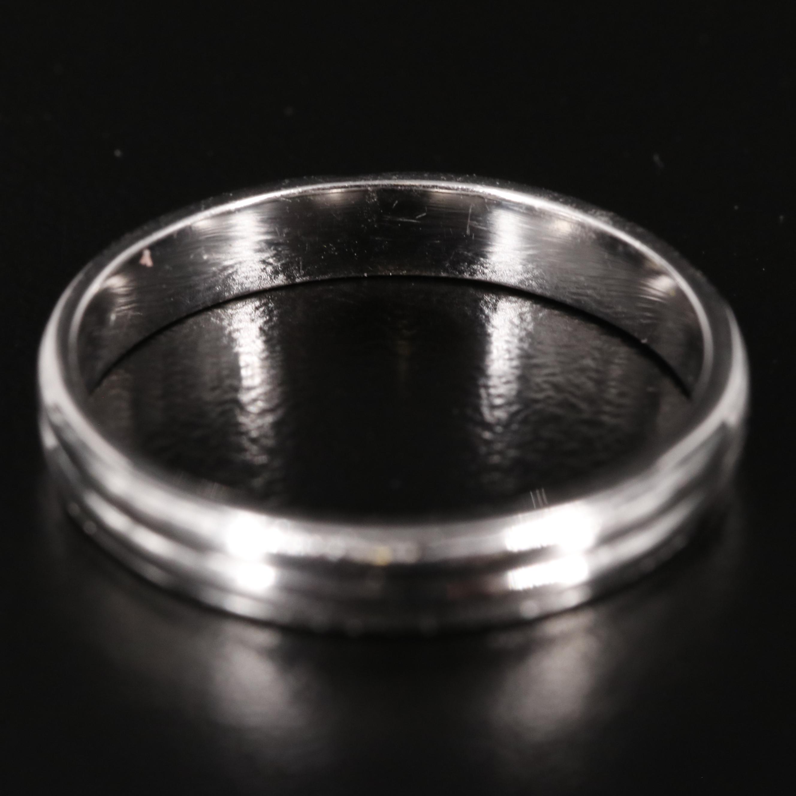 Sterling Ribbed Band