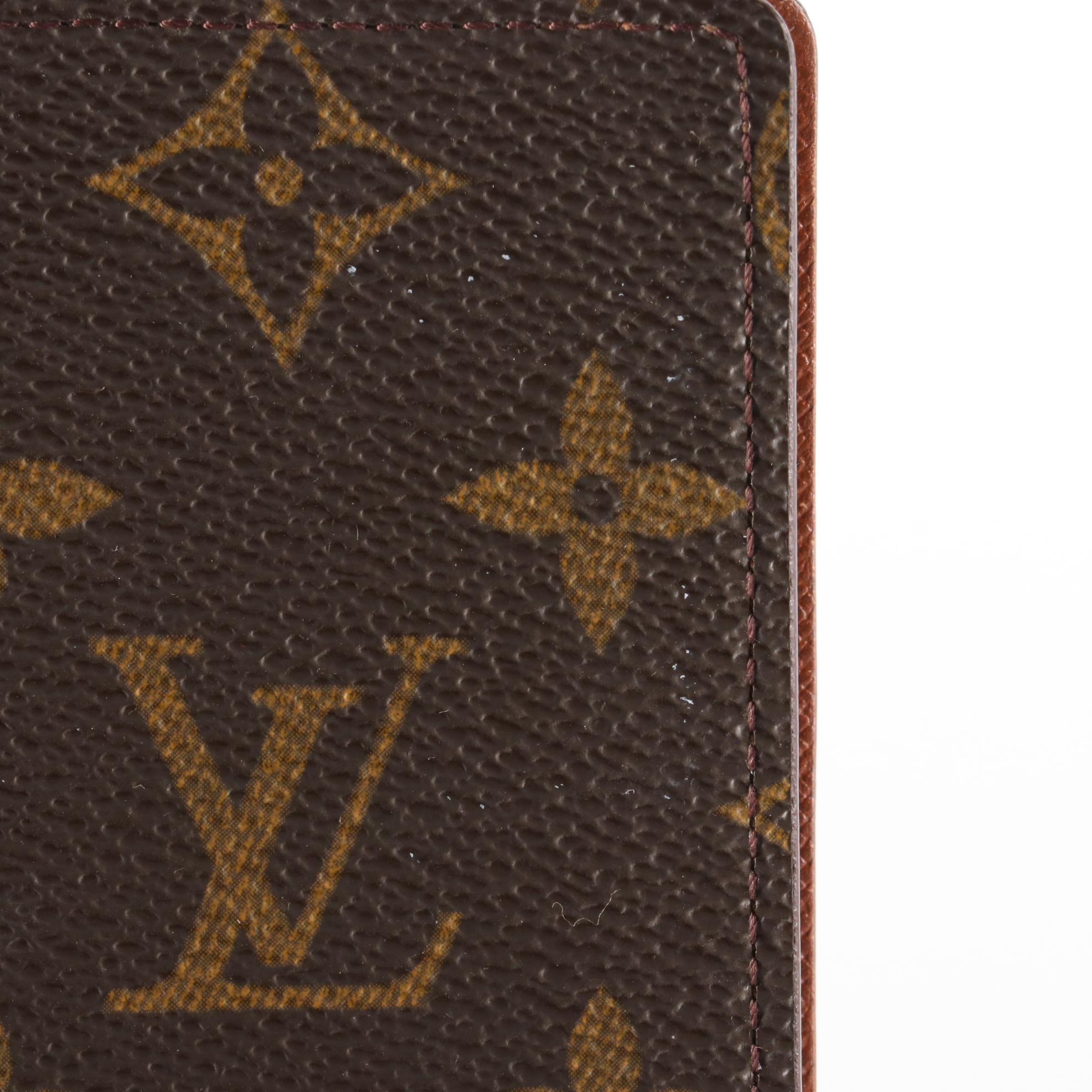 Louis Vuitton  Porte Cartes Credit Pression in Monogram Canvas with Box