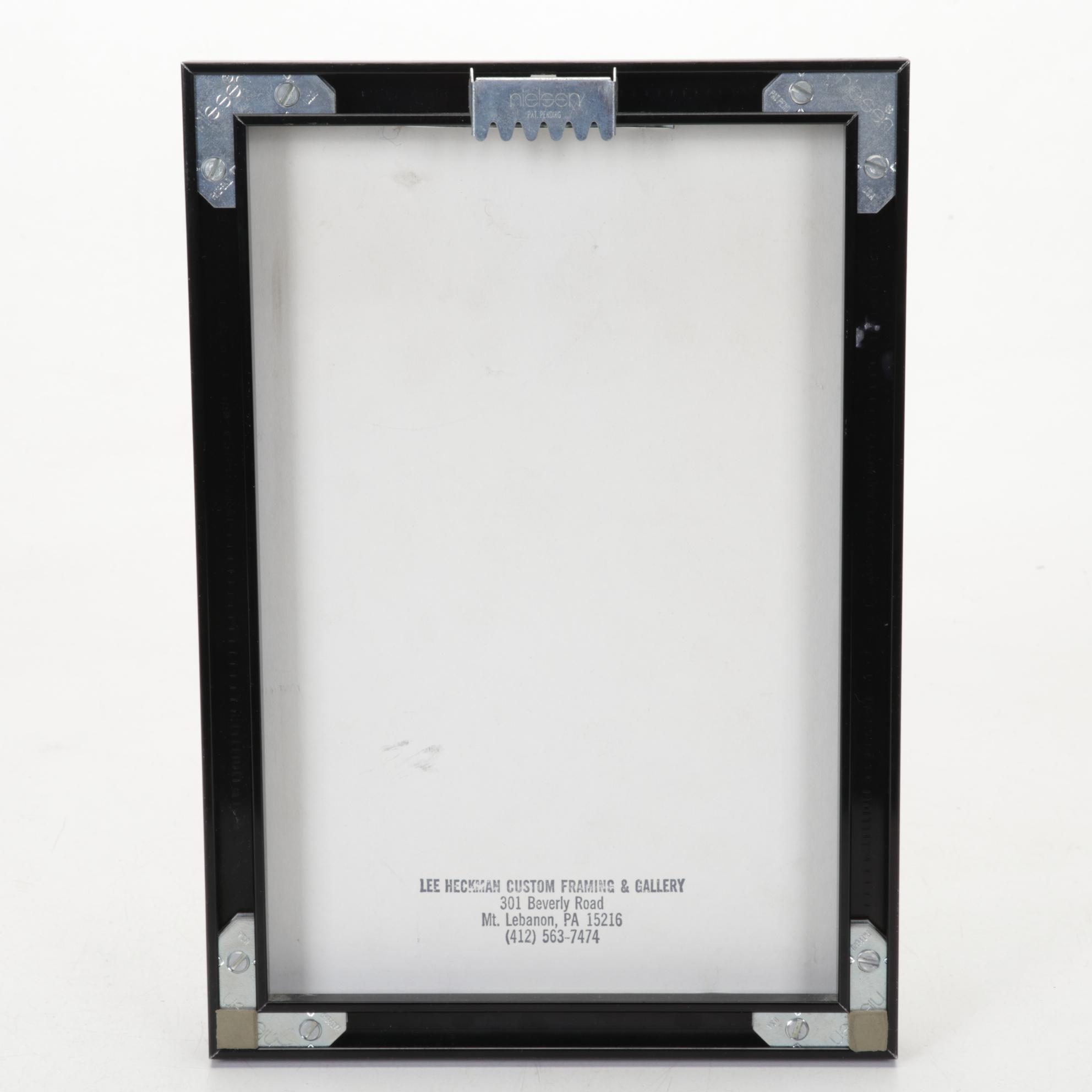 Headley Thompson Jamaican Folk Art Acrylic Painting, 1988