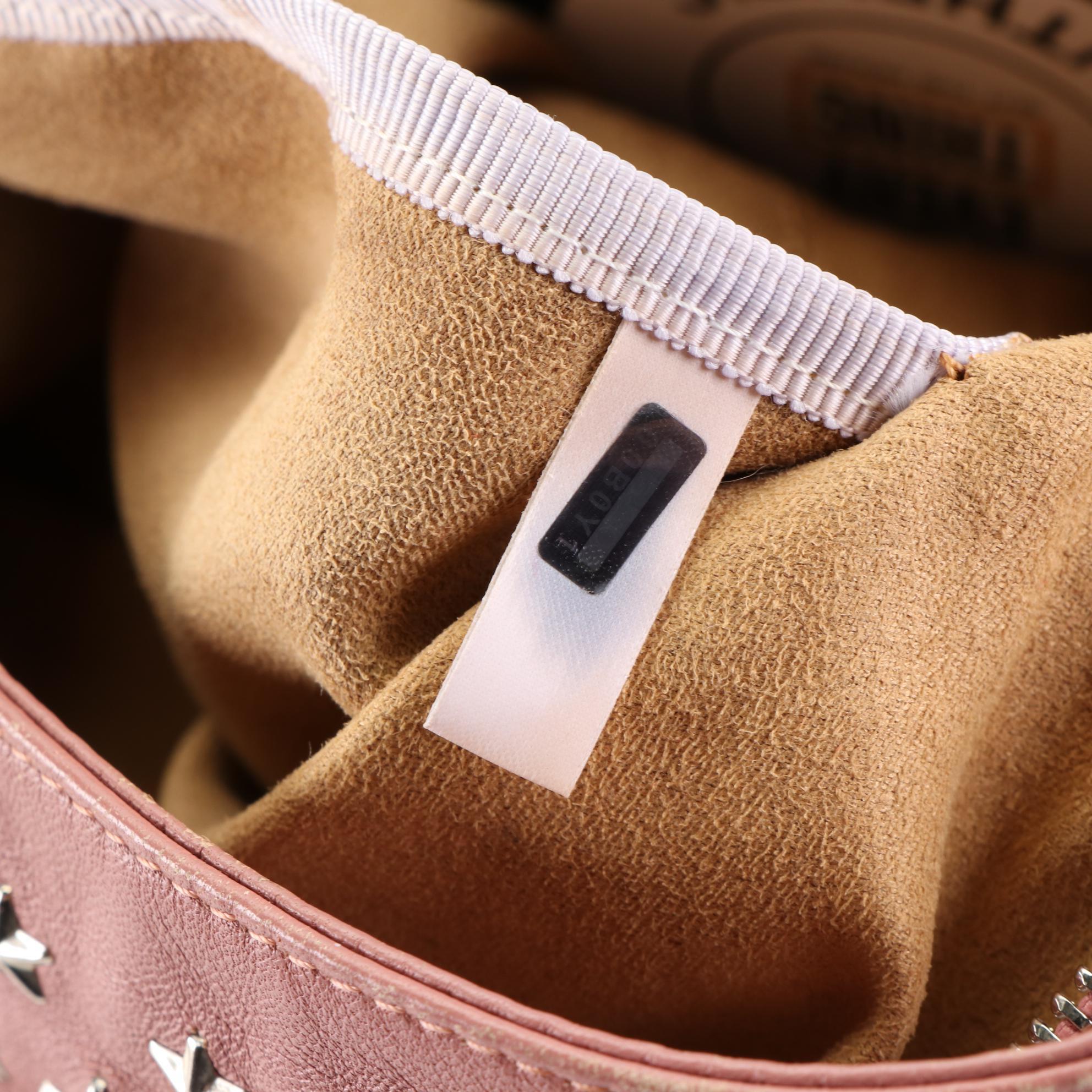 Jimmy Choo Star Studded Leather Hobo Bag