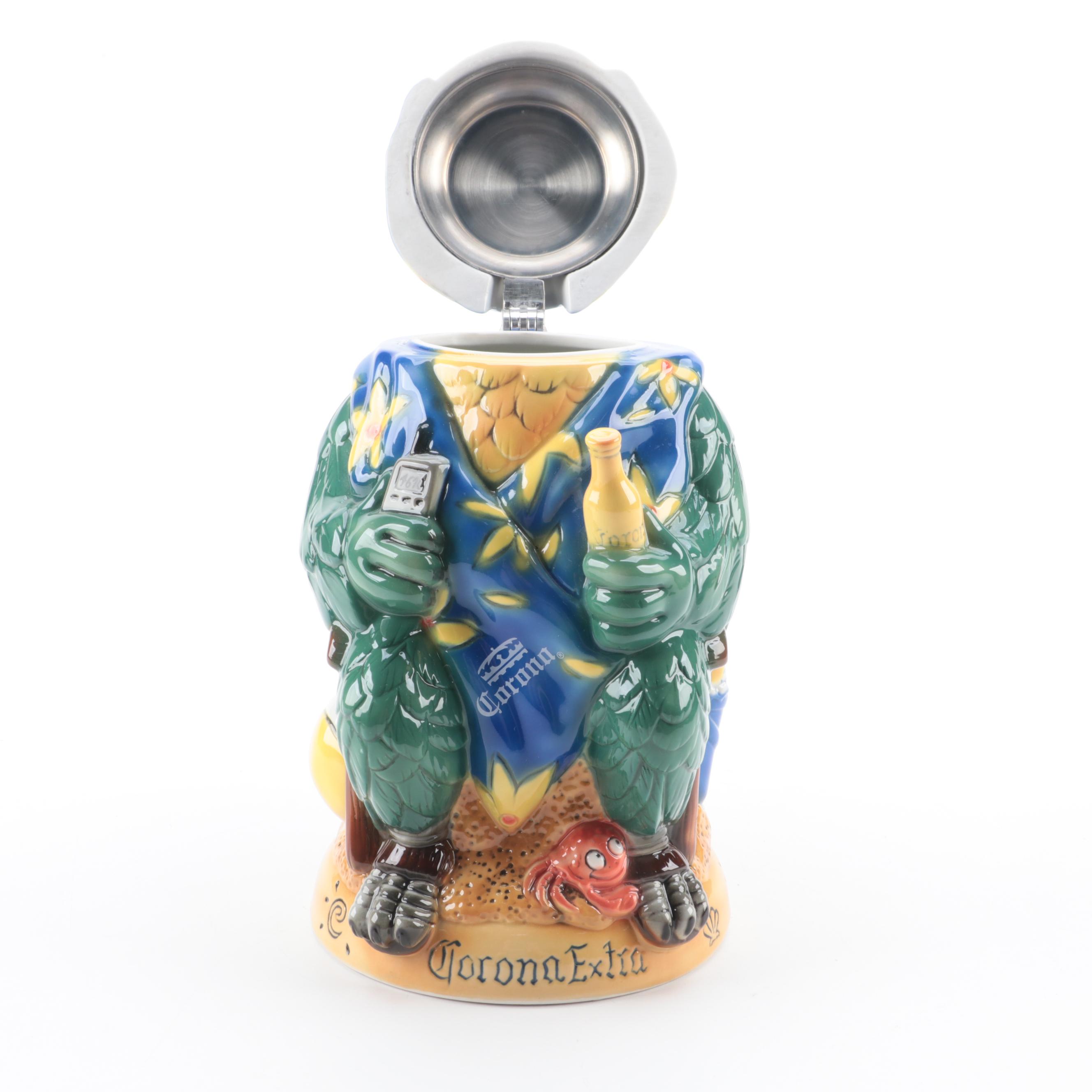 Tradex Limited Edition Corona "McCaw" Ceramic Beer Stein