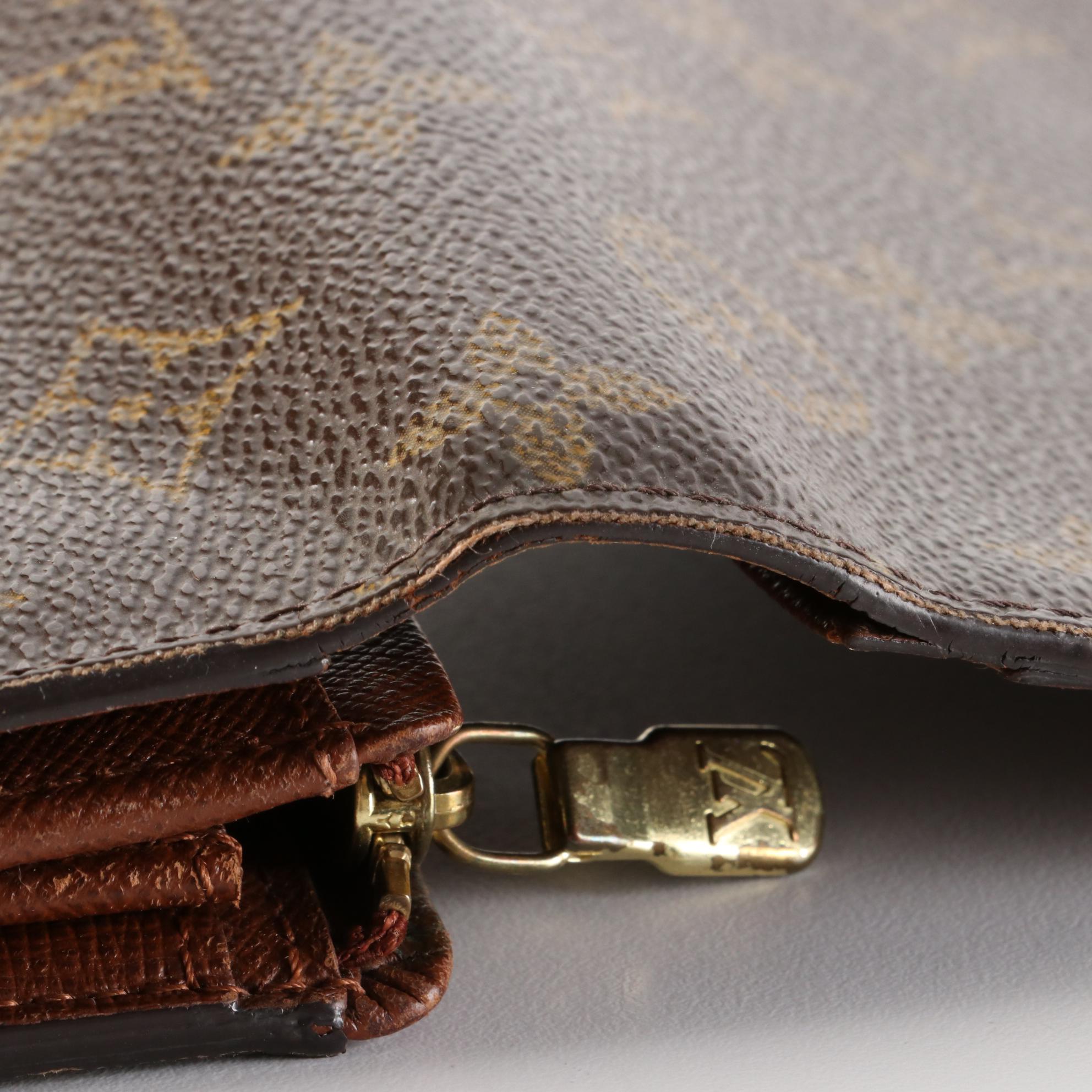 Louis Vuitton Porte-Monnaie Tresor Wallet in Monogram Canvas