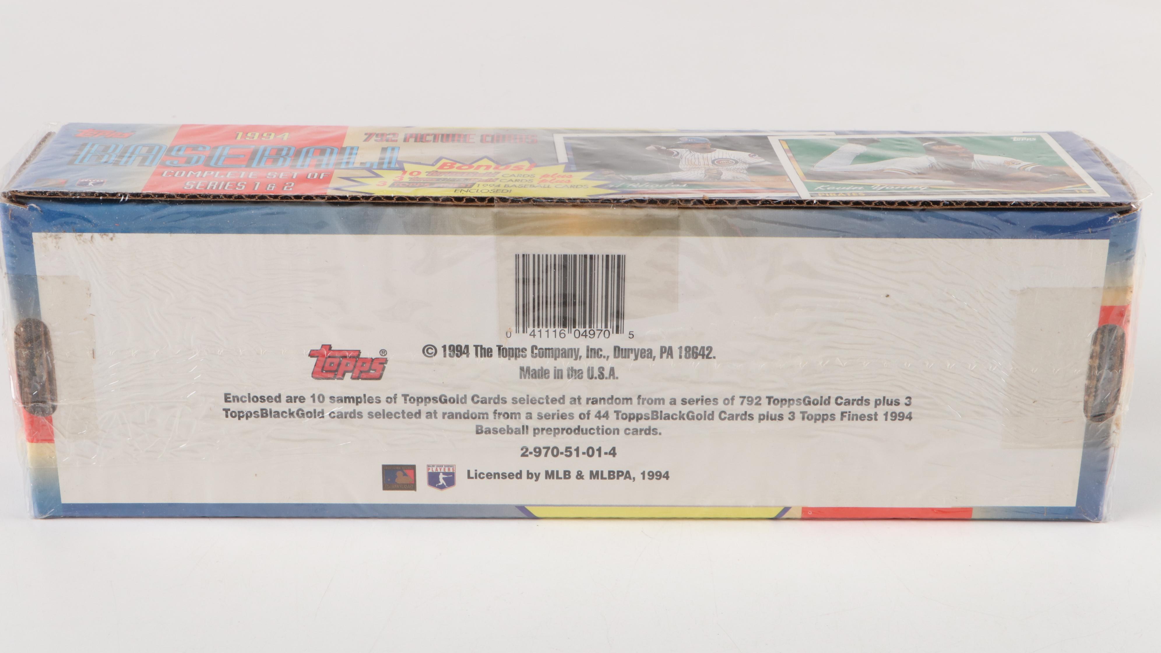 Topps and Other Trading Cards with Hank Aaron and More, 1980s–1990