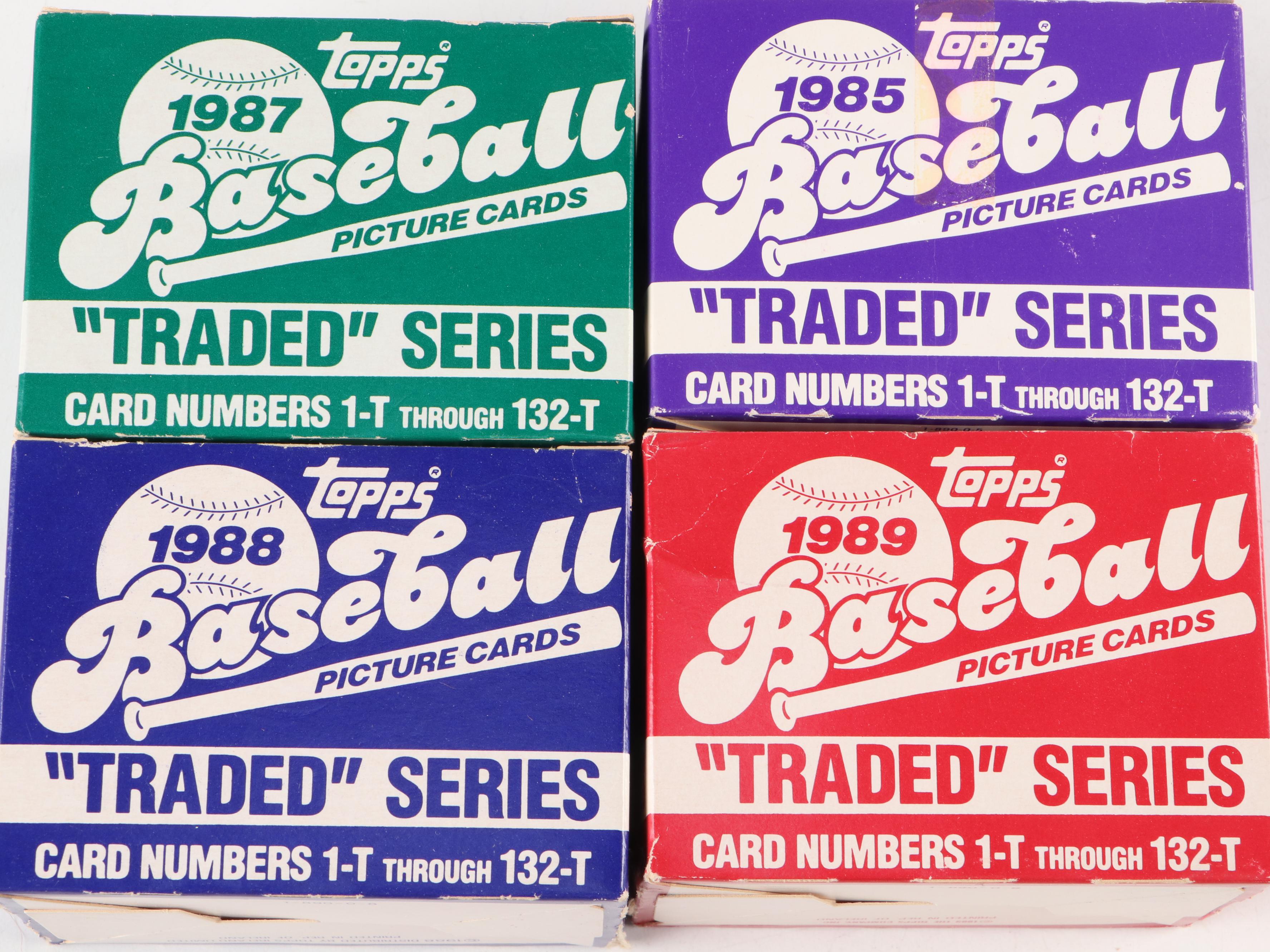 Topps and Other Trading Cards with Hank Aaron and More, 1980s–1990