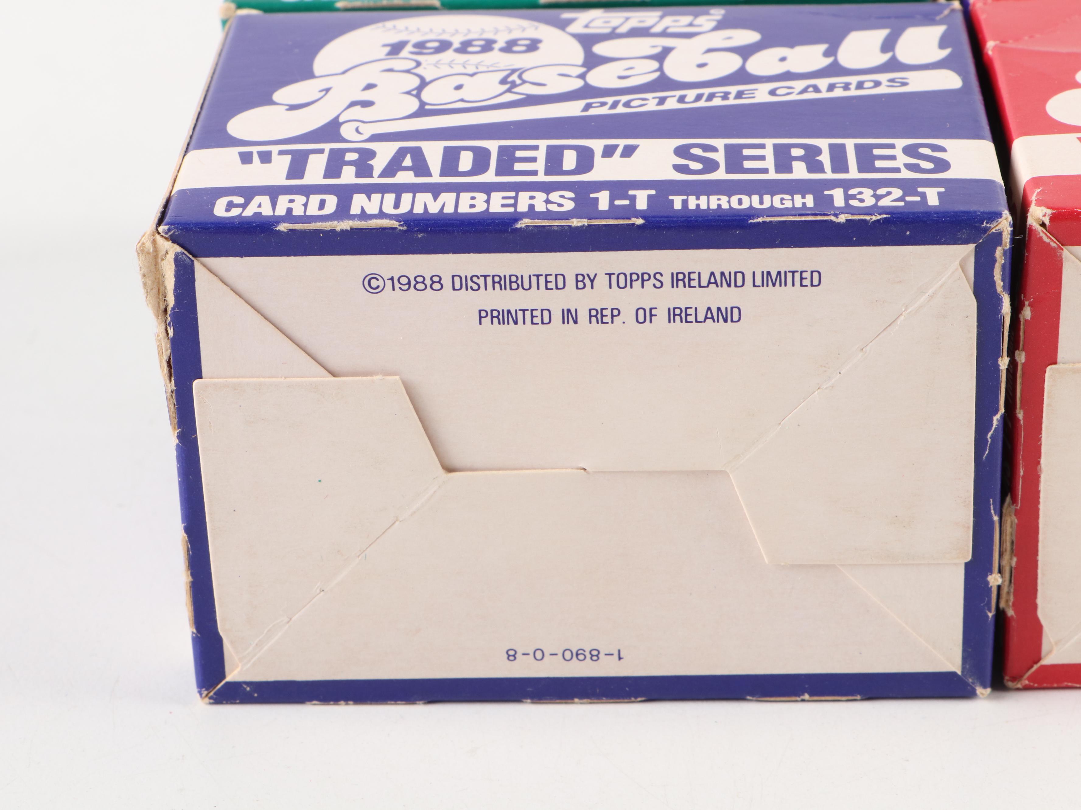 Topps and Other Trading Cards with Hank Aaron and More, 1980s–1990