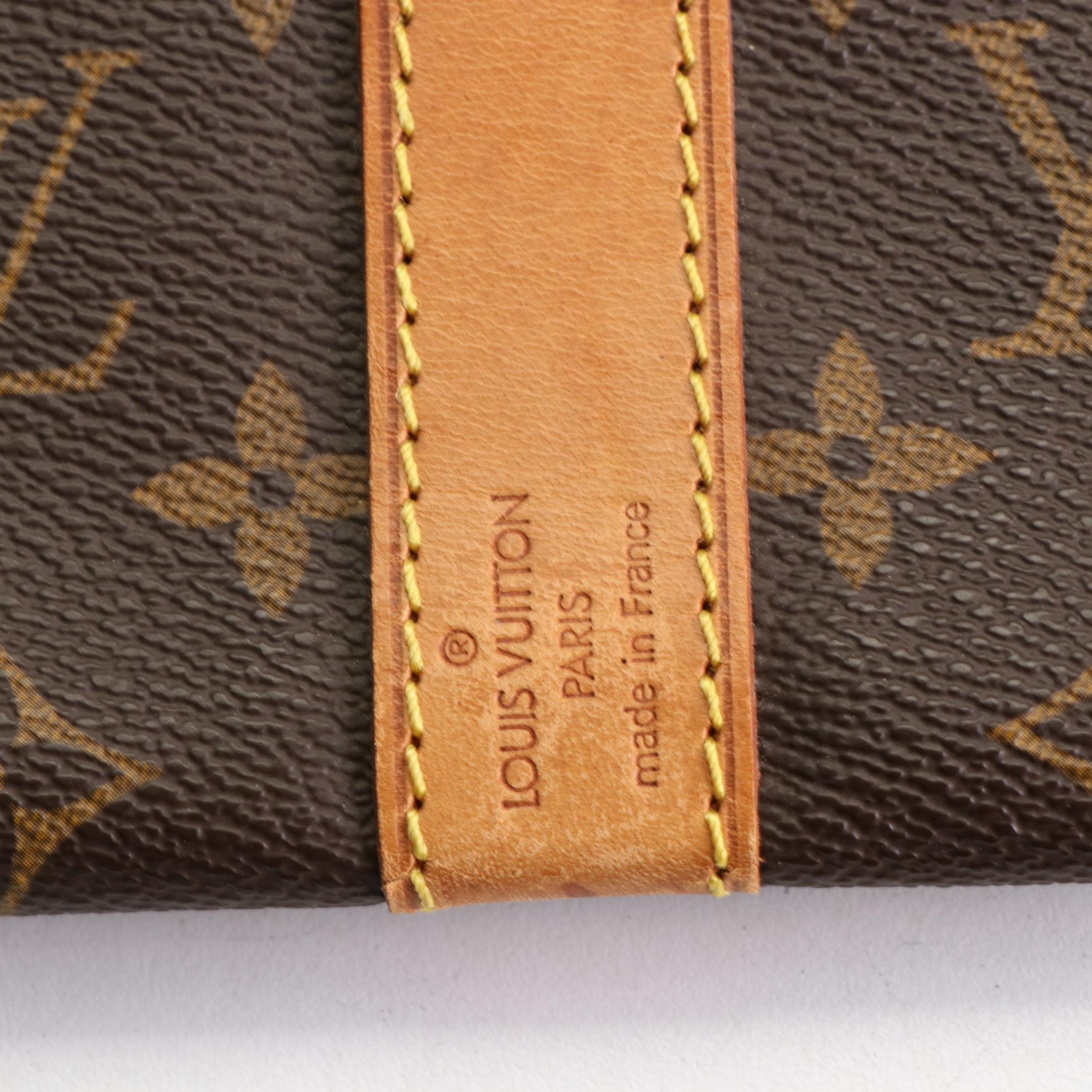 Louis Vuitton Keepall 45 Bandouliére in Monogram Canvas and Vachetta Leather