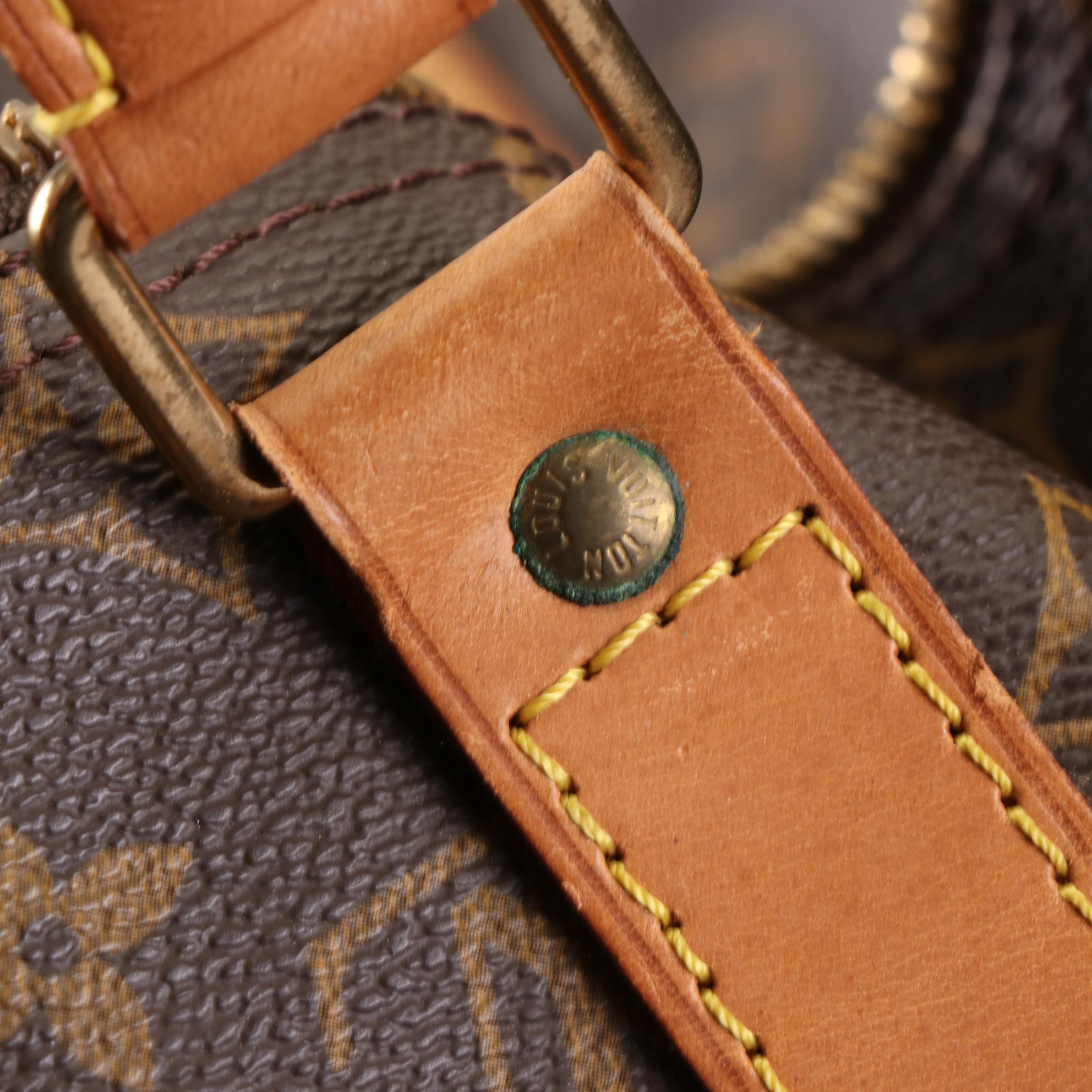 Louis Vuitton Keepall 45 Bandouliére in Monogram Canvas and Vachetta Leather