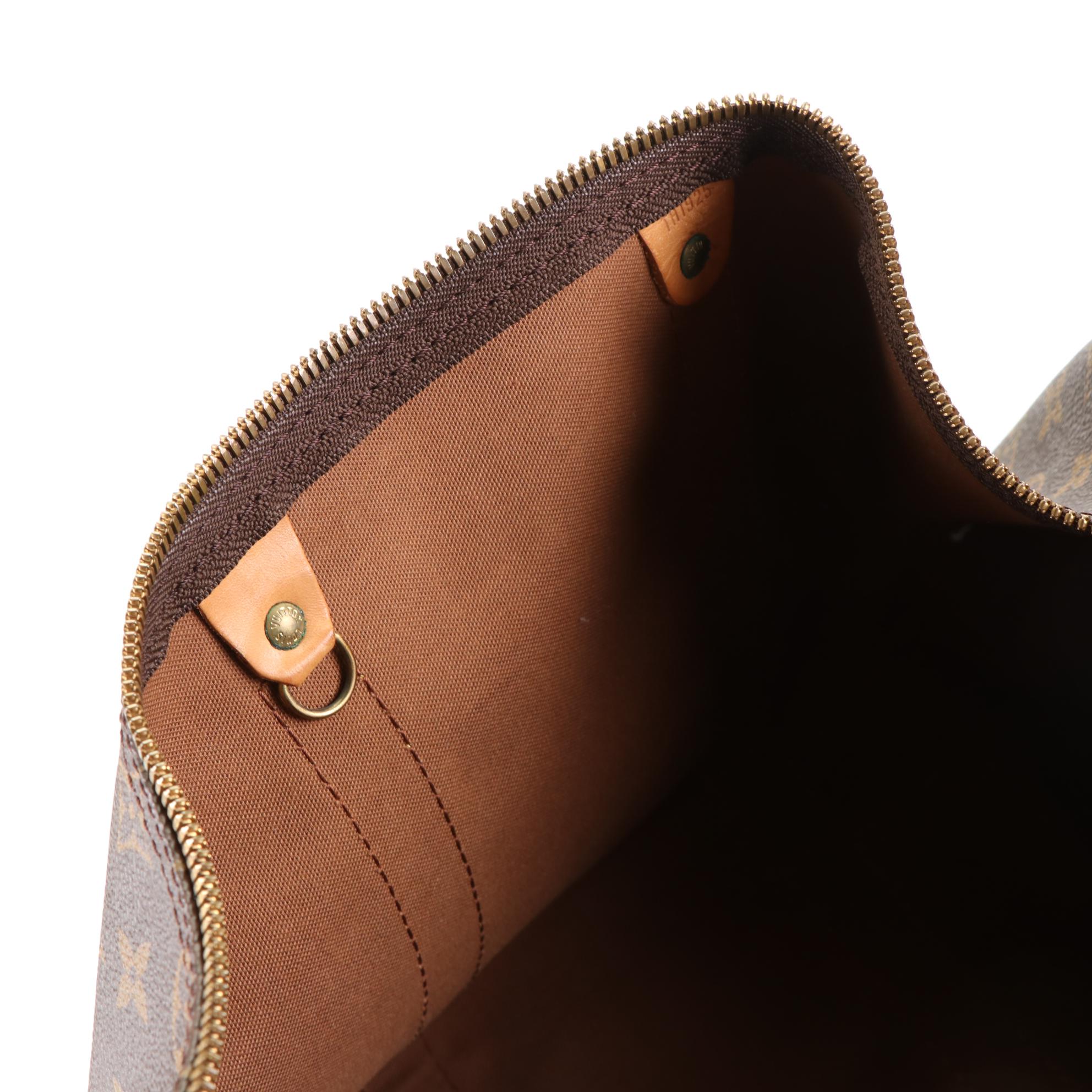 Louis Vuitton Keepall 45 Bandouliére in Monogram Canvas and Vachetta Leather