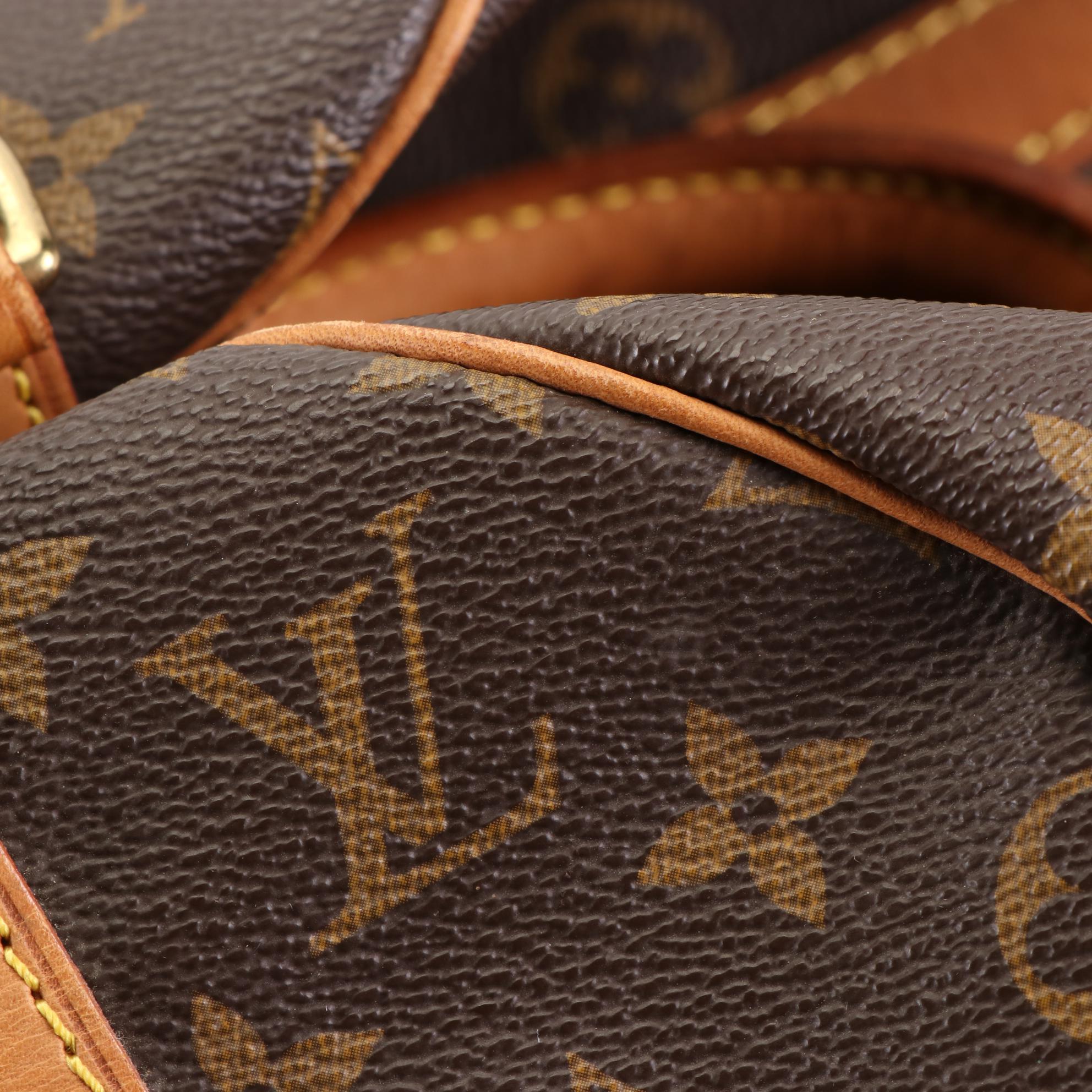 Louis Vuitton Keepall 45 Bandouliére in Monogram Canvas and Vachetta Leather