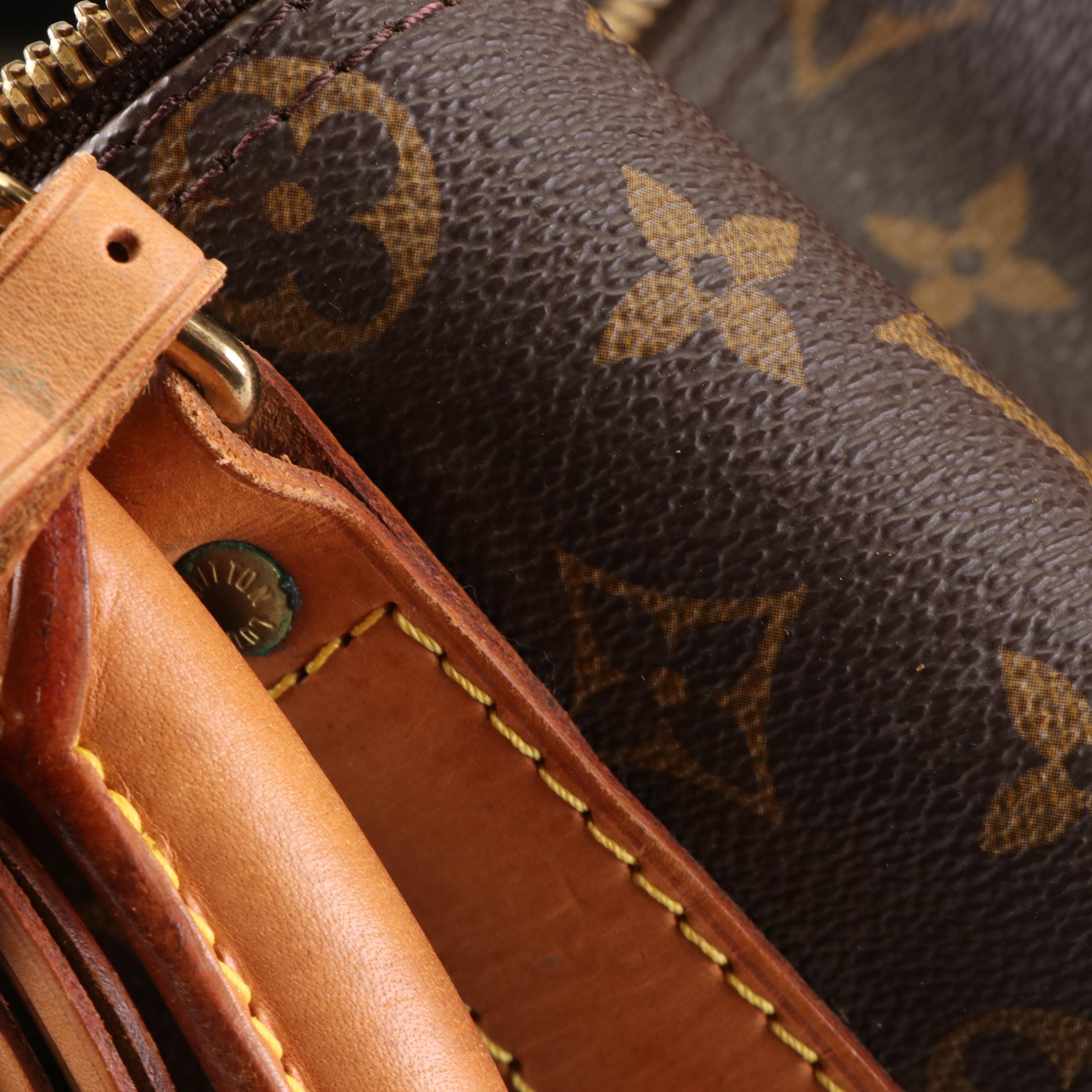 Louis Vuitton Keepall 45 Bandouliére in Monogram Canvas and Vachetta Leather