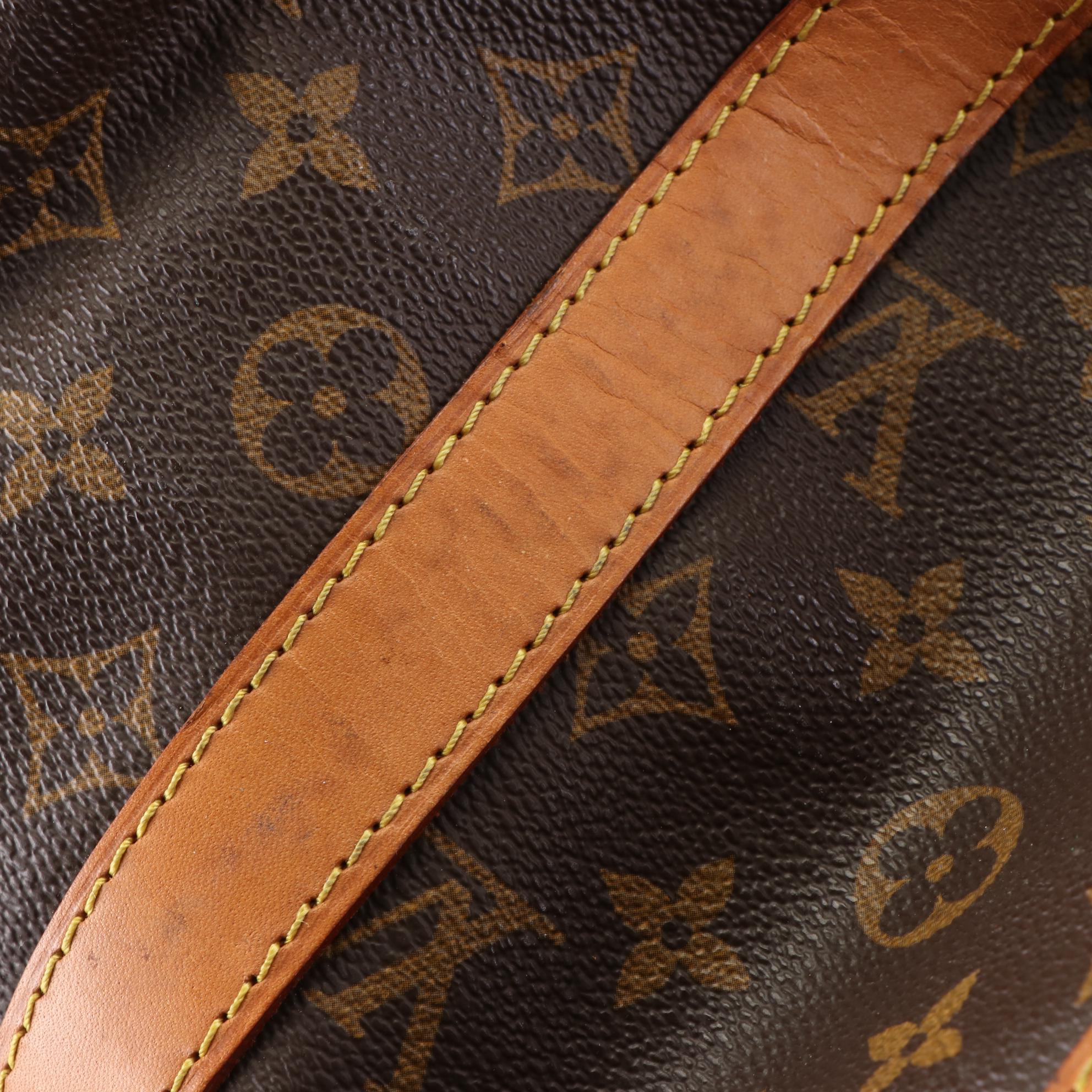 Louis Vuitton Keepall 45 Bandouliére in Monogram Canvas and Vachetta Leather