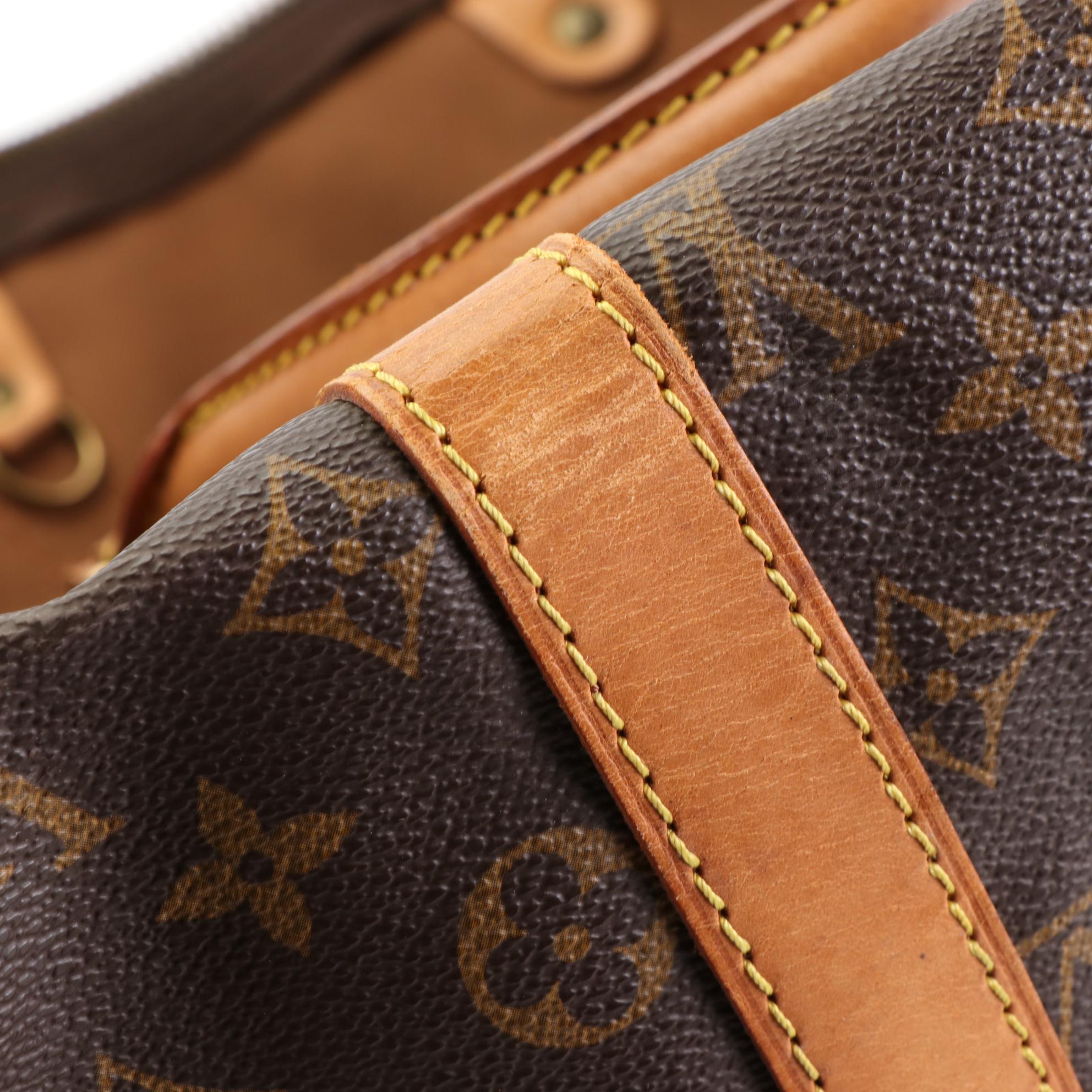 Louis Vuitton Keepall 45 Bandouliére in Monogram Canvas and Vachetta Leather