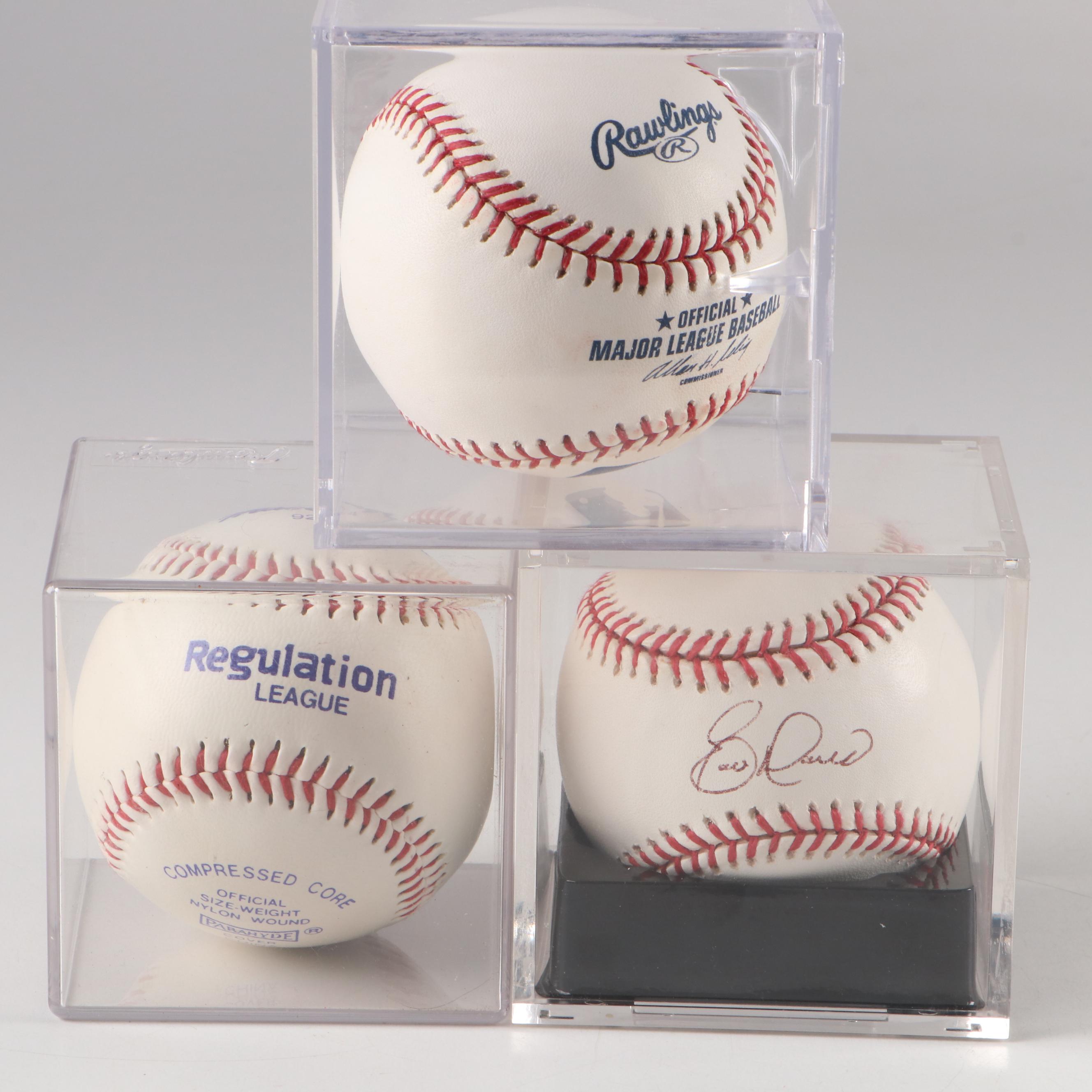 Cincinnati Reds Signed Baseballs and More, Tony Perez, Adam Dunn, Eric Davis