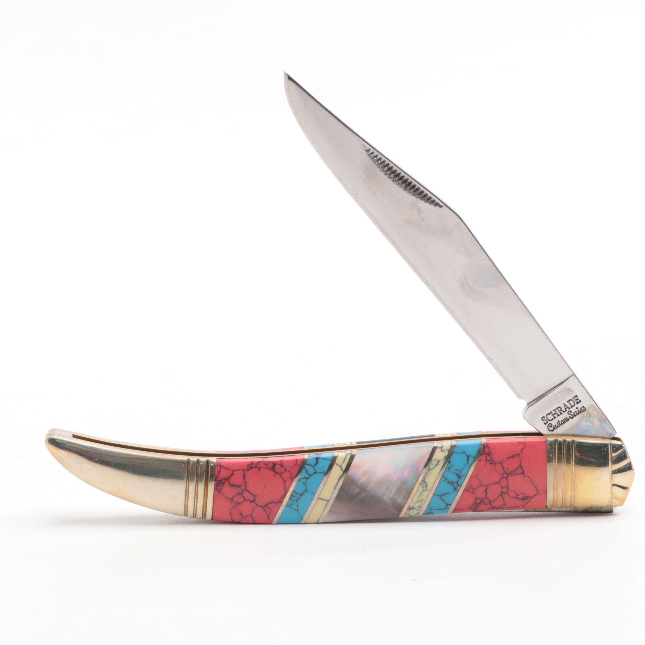 Schrade "Totem Pole", "X-Timer" and Other Stainless Steel Folding Knives