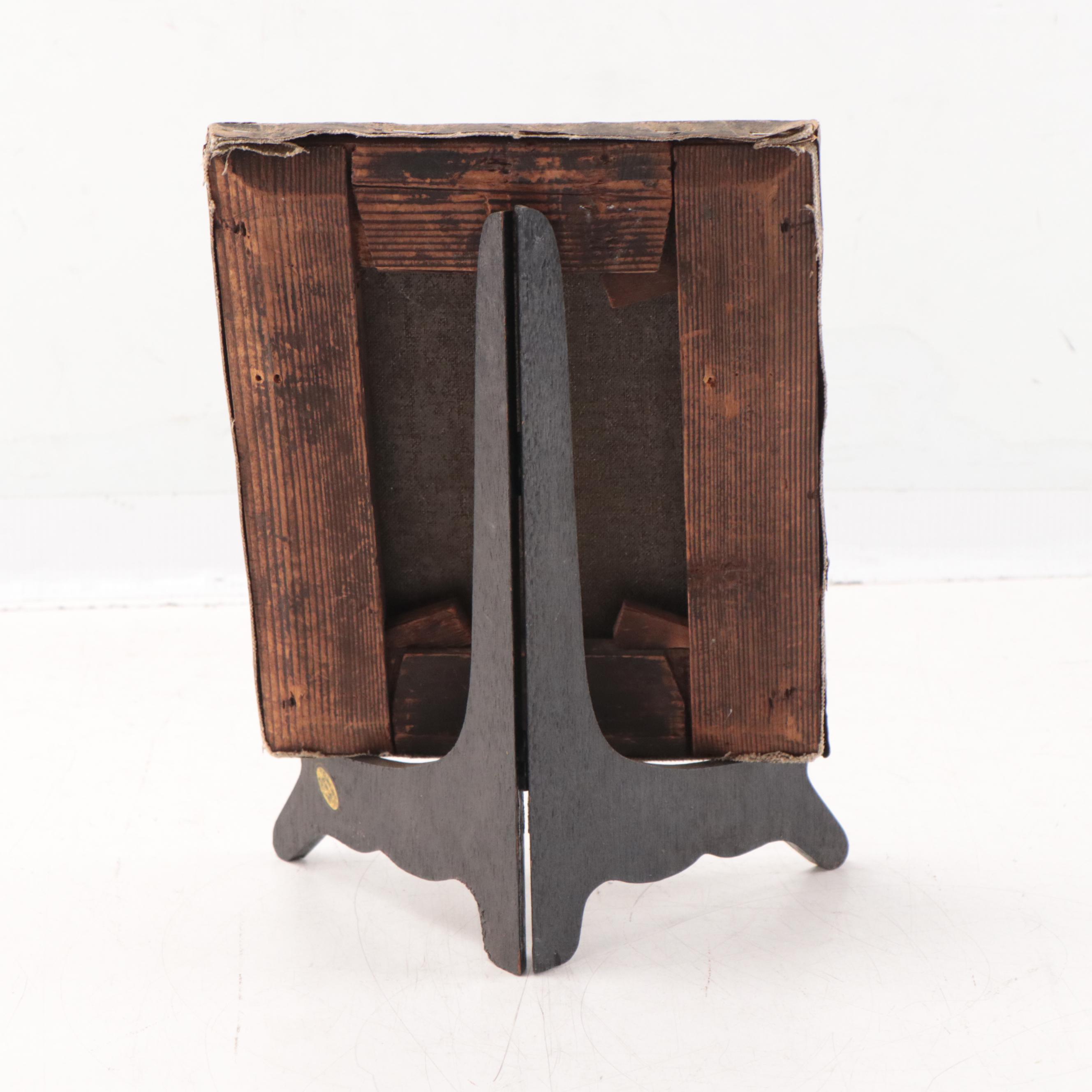 Victorian Oil Painting of Young Woman Readying for Marriage, Mid-19th Century