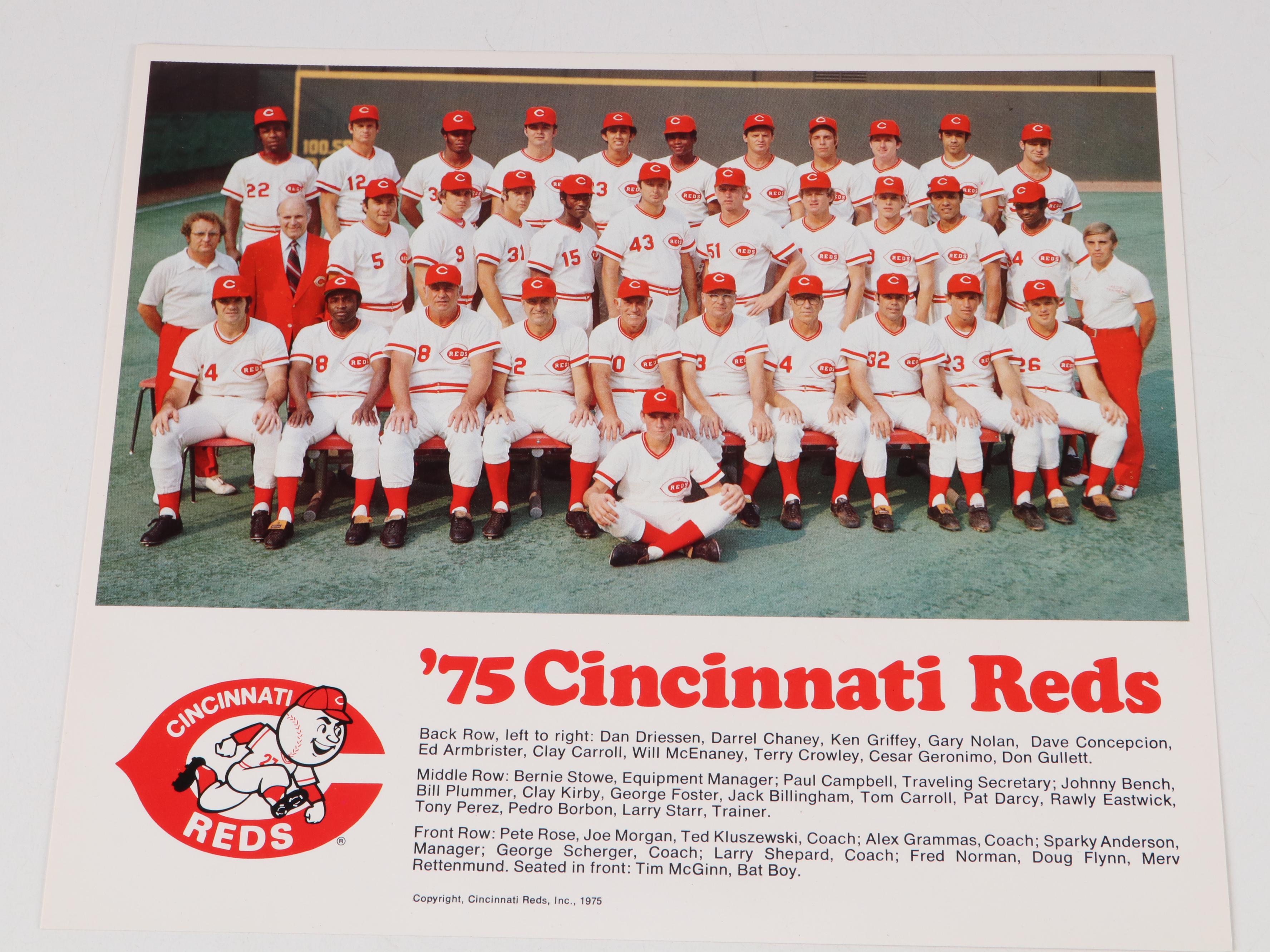 Cincinnati Reds Signed Baseballs and More, Tony Perez, Adam Dunn, Eric Davis