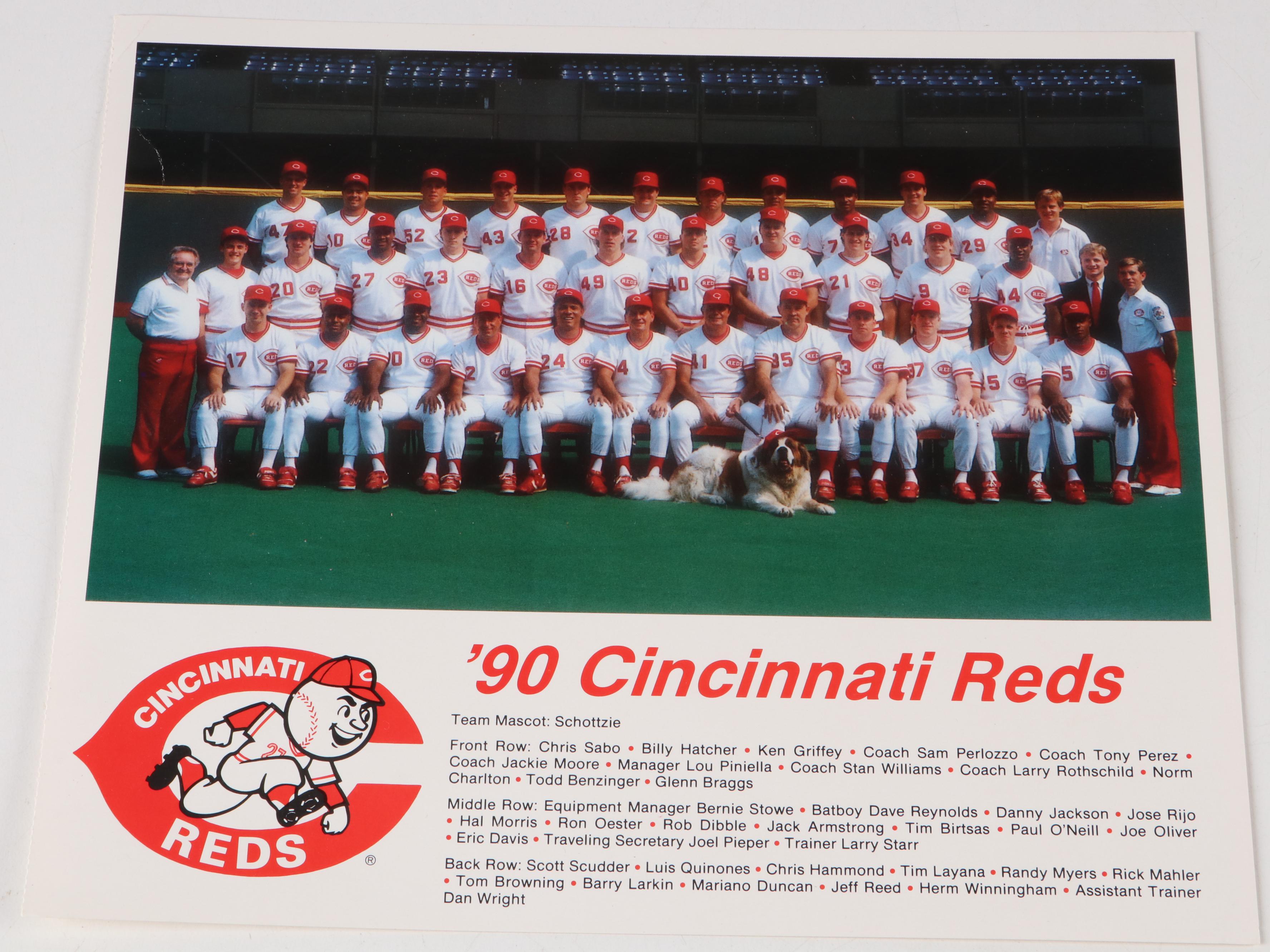 Cincinnati Reds Signed Baseballs and More, Tony Perez, Adam Dunn, Eric Davis