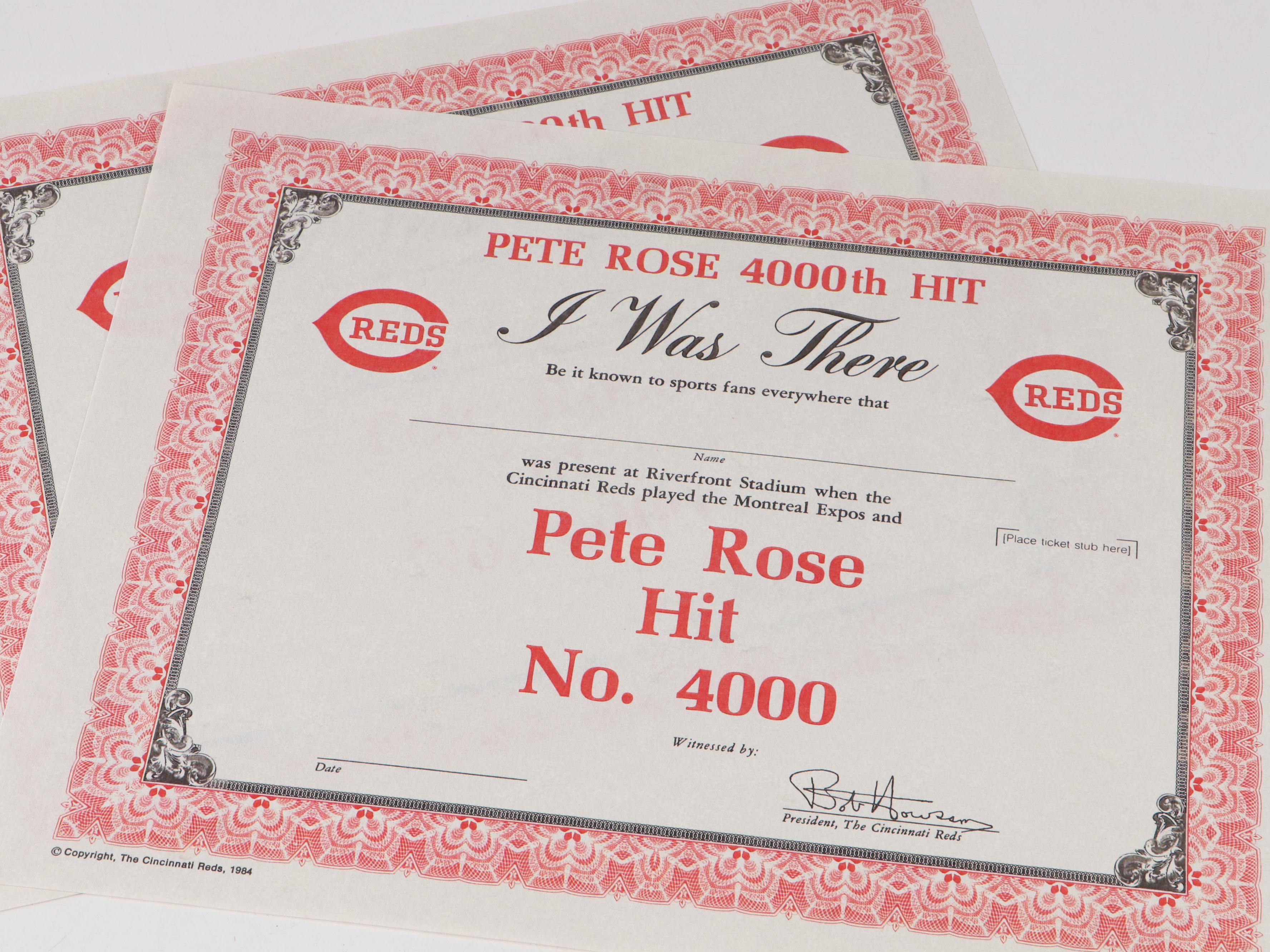 Cincinnati Reds Signed Baseballs and More, Tony Perez, Adam Dunn, Eric Davis