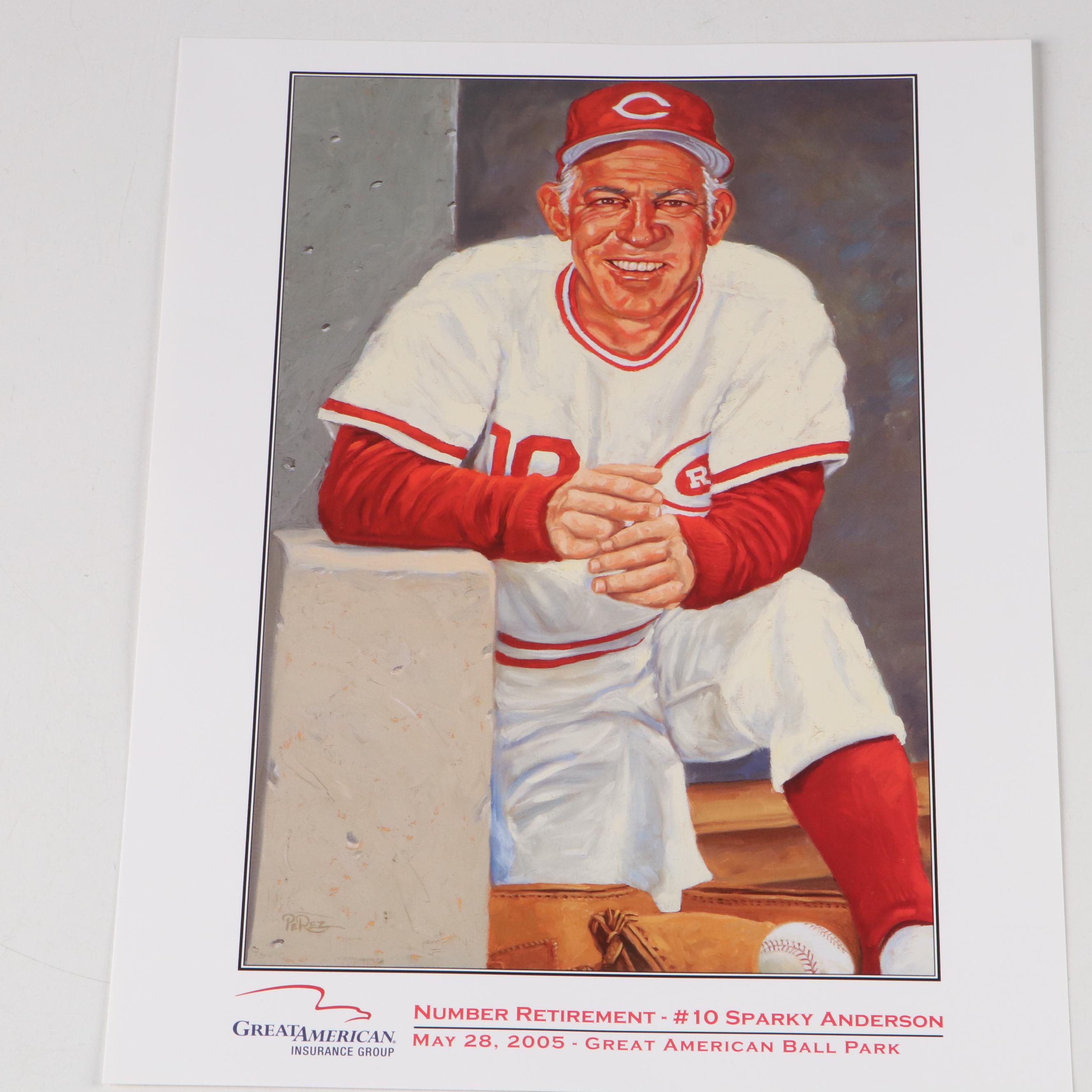 Cincinnati Reds Signed Baseballs and More, Tony Perez, Adam Dunn, Eric Davis