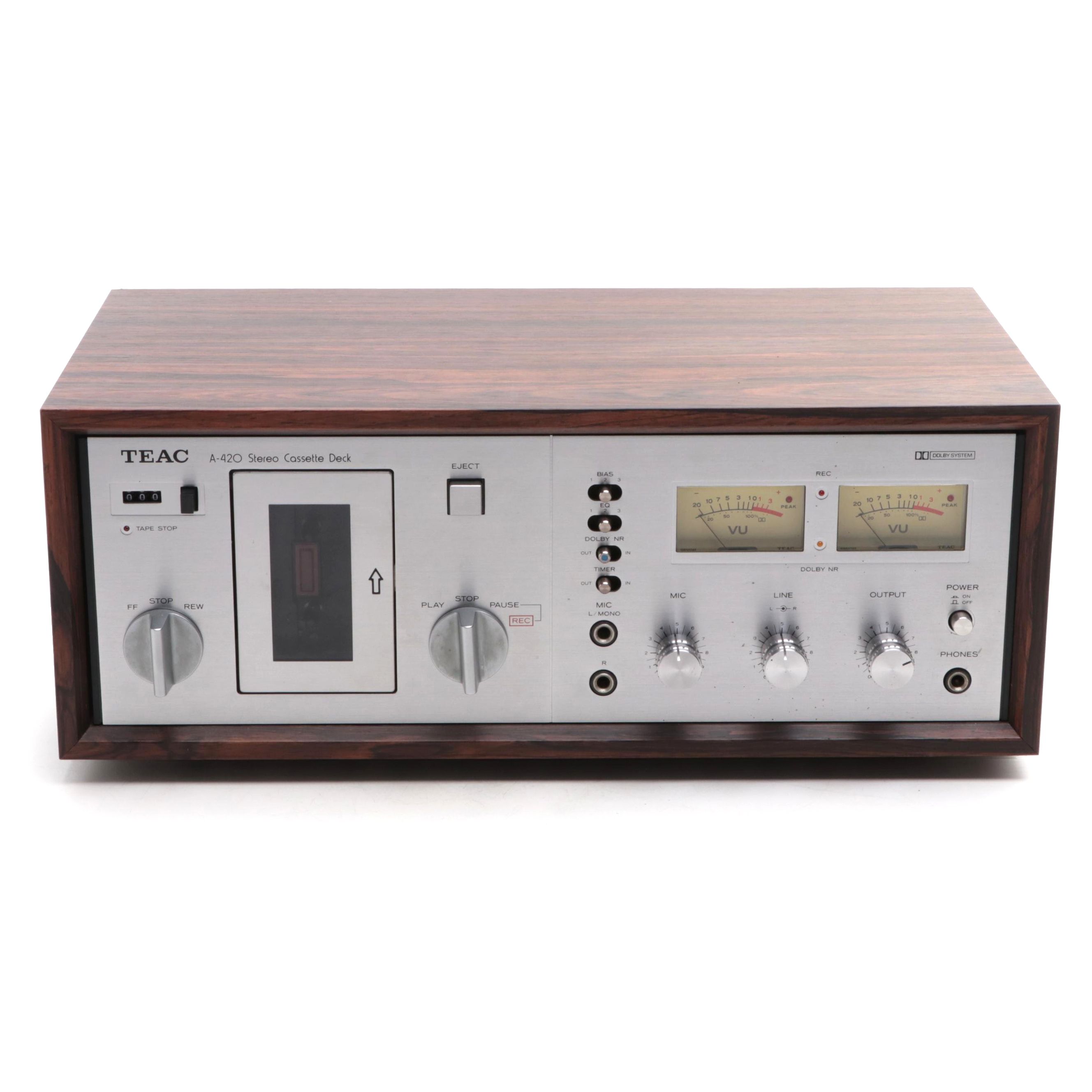 TEAC Stereo Cassette Deck With Dolby, Circa 1976